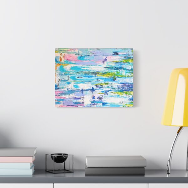 Matte Canvas, Stretched, 1.25" Pastel Waters - Image 13