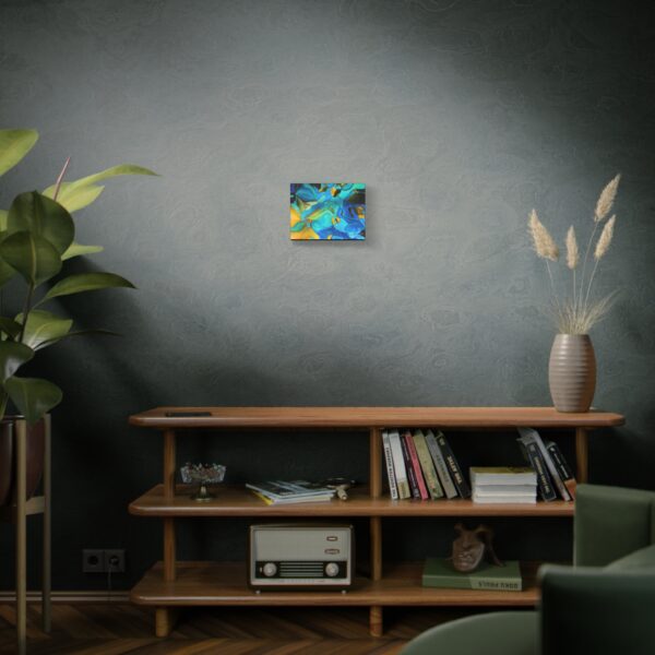Matte Canvas, Stretched, 1.25" River Leaves - Image 10