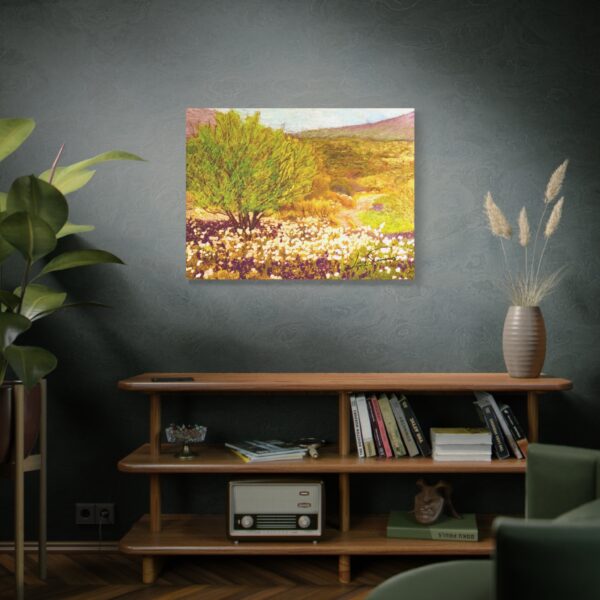 Matte Canvas, Stretched, 1.25" Hill Country pastel - Image 5