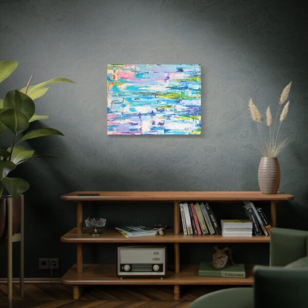 Matte Canvas, Stretched, 1.25" Pastel Waters - Image 5