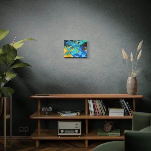 Matte Canvas, Stretched, 1.25" River Leaves - Image 15