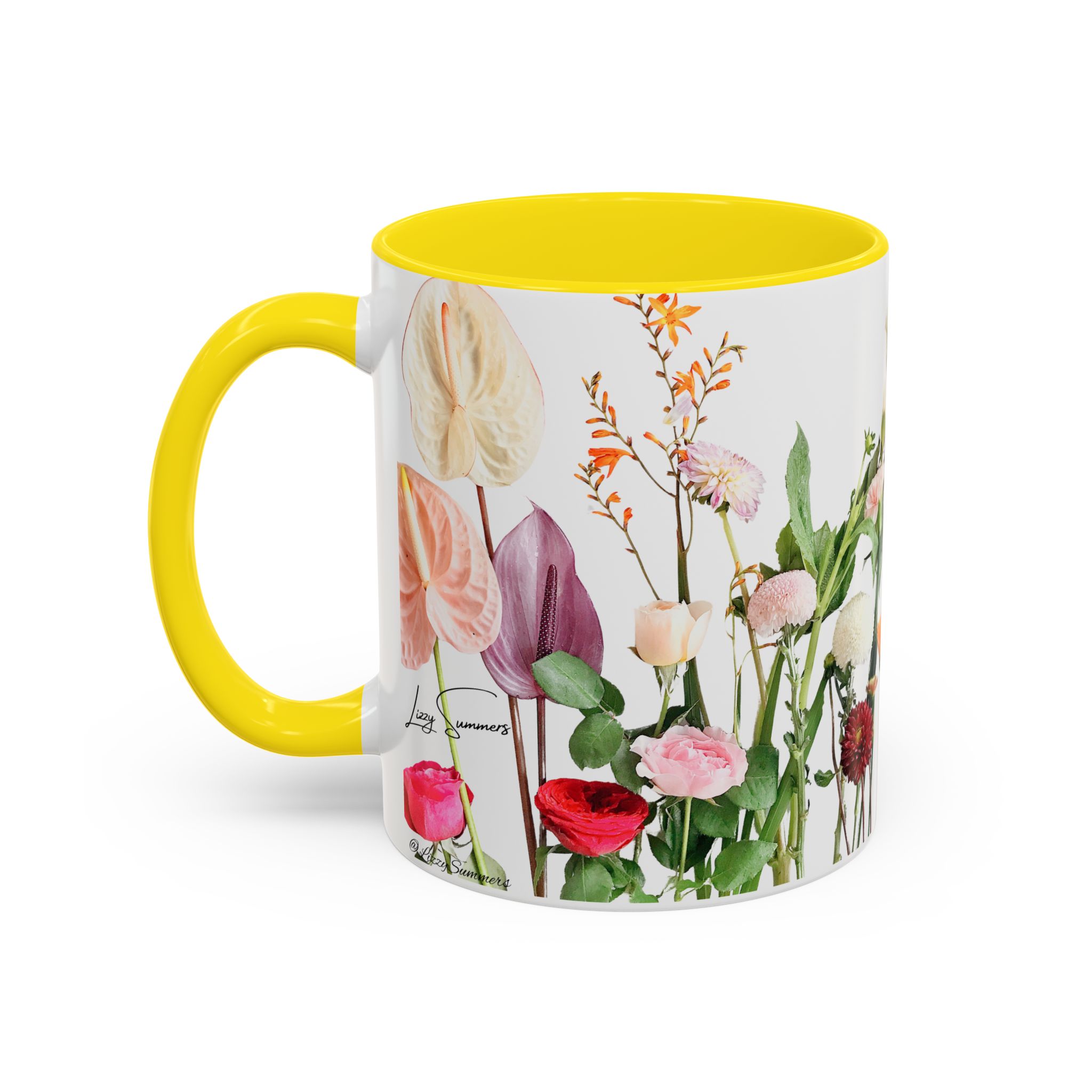 Coffee Mug Bouquet of Flowers - Image 51