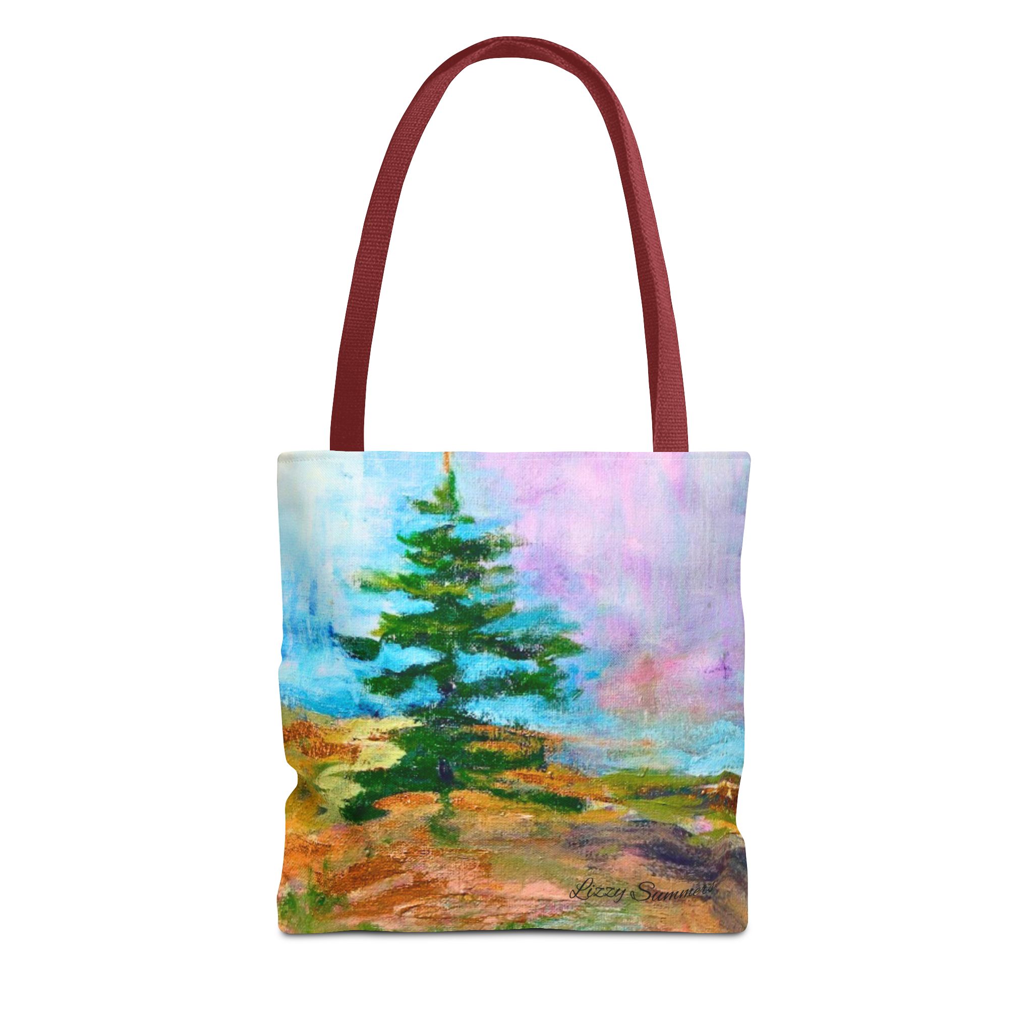 Nature-Inspired Tote Bag with Original Tree Painting by Elisabeth Summers - Image 13