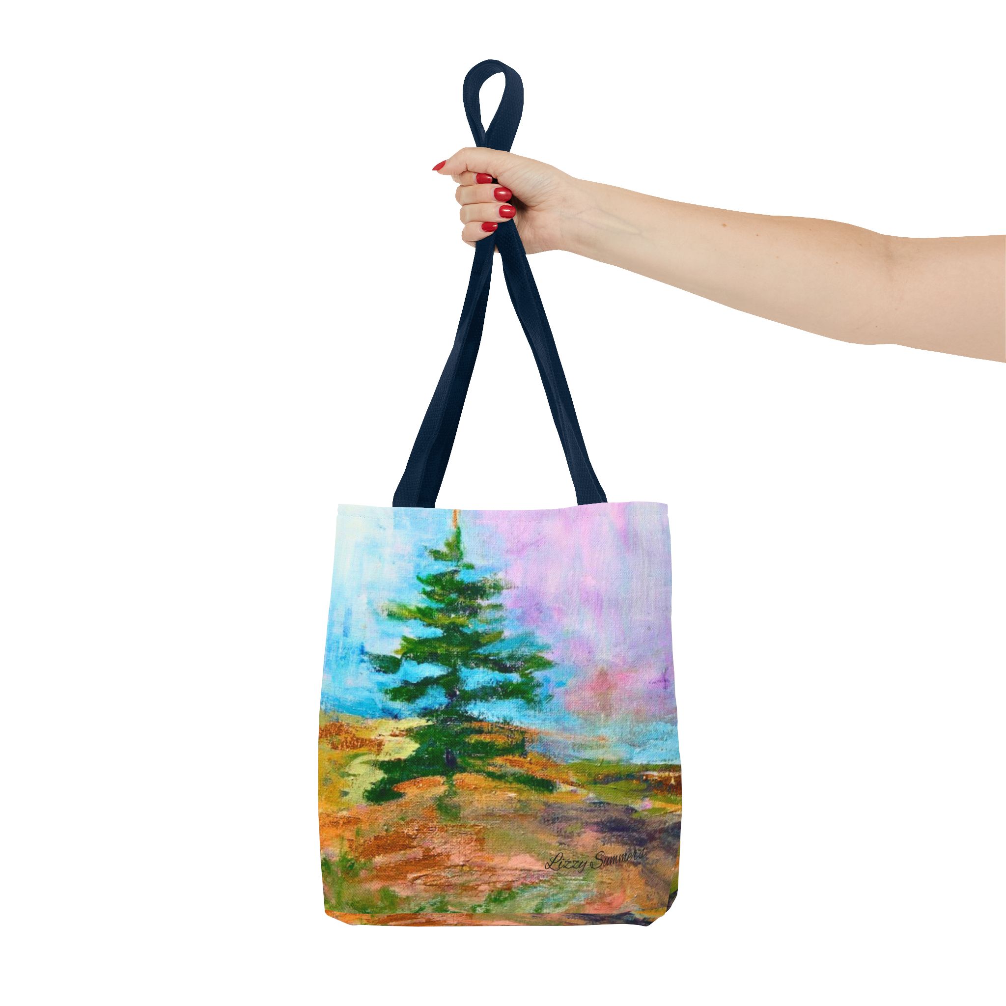 Nature-Inspired Tote Bag with Original Tree Painting by Elisabeth Summers - Image 52