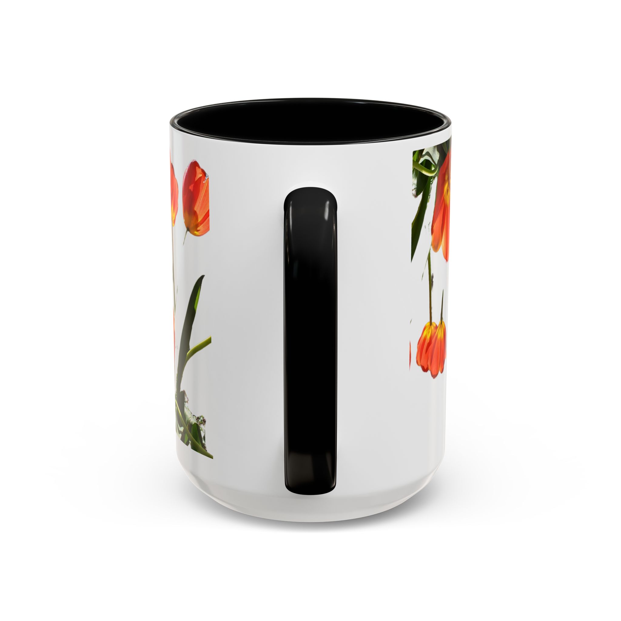 Coffee Mug Tulips on White - Image 12