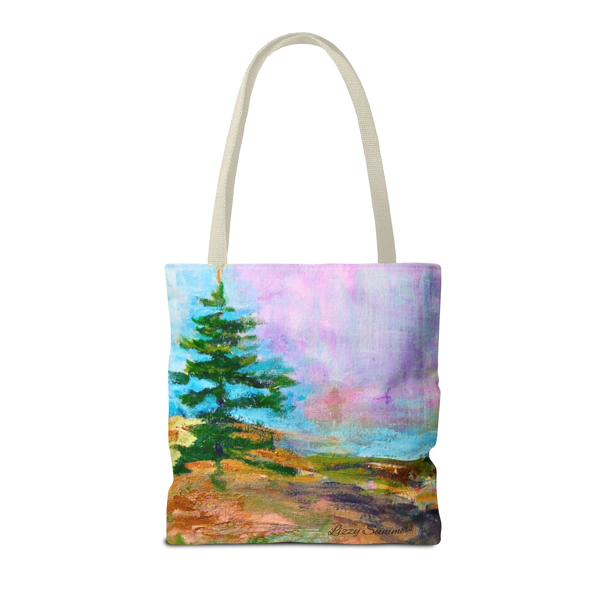 Nature-Inspired Tote Bag with Original Tree Painting by Elisabeth Summers - Image 42