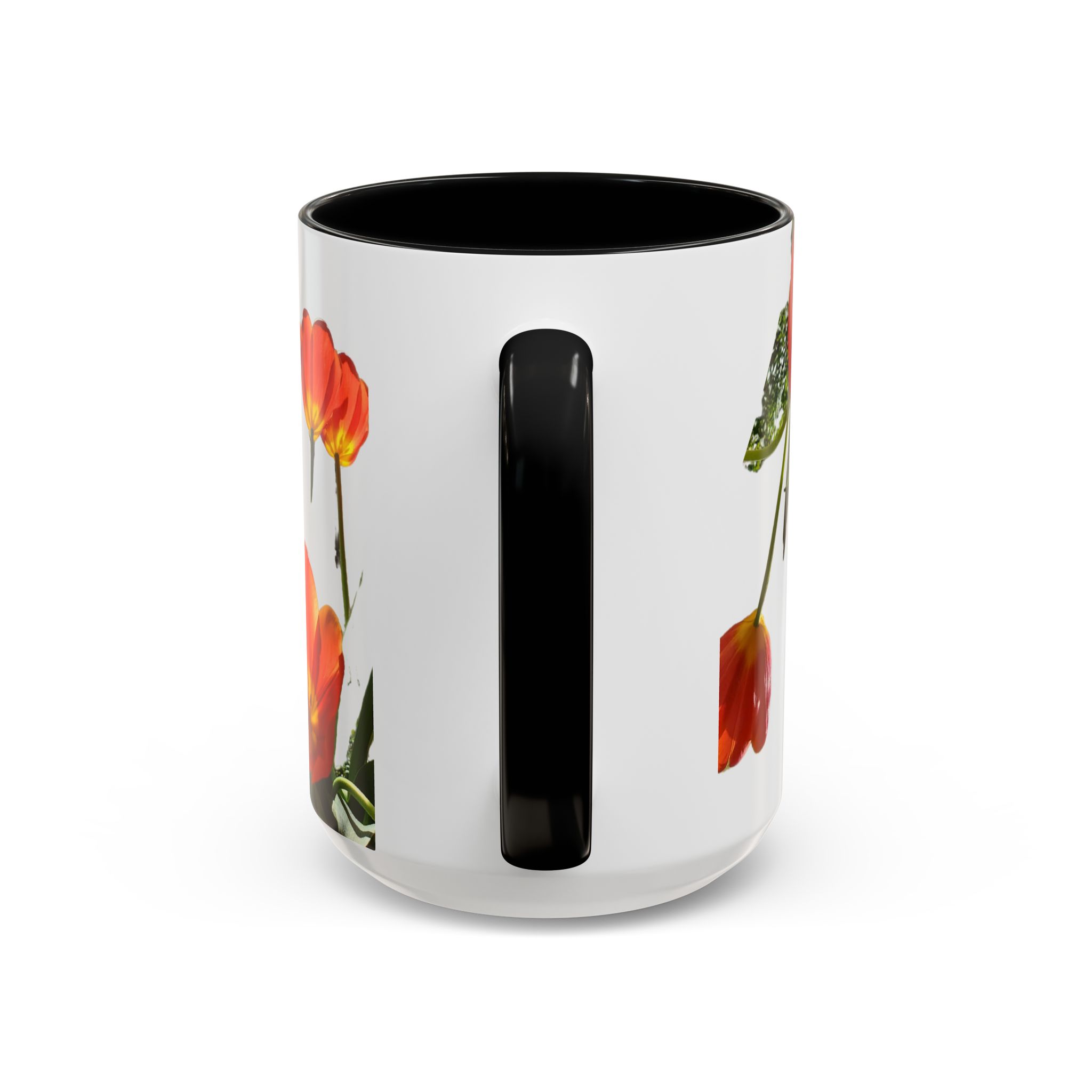 Coffee Mug Orange Tulips - Image 12