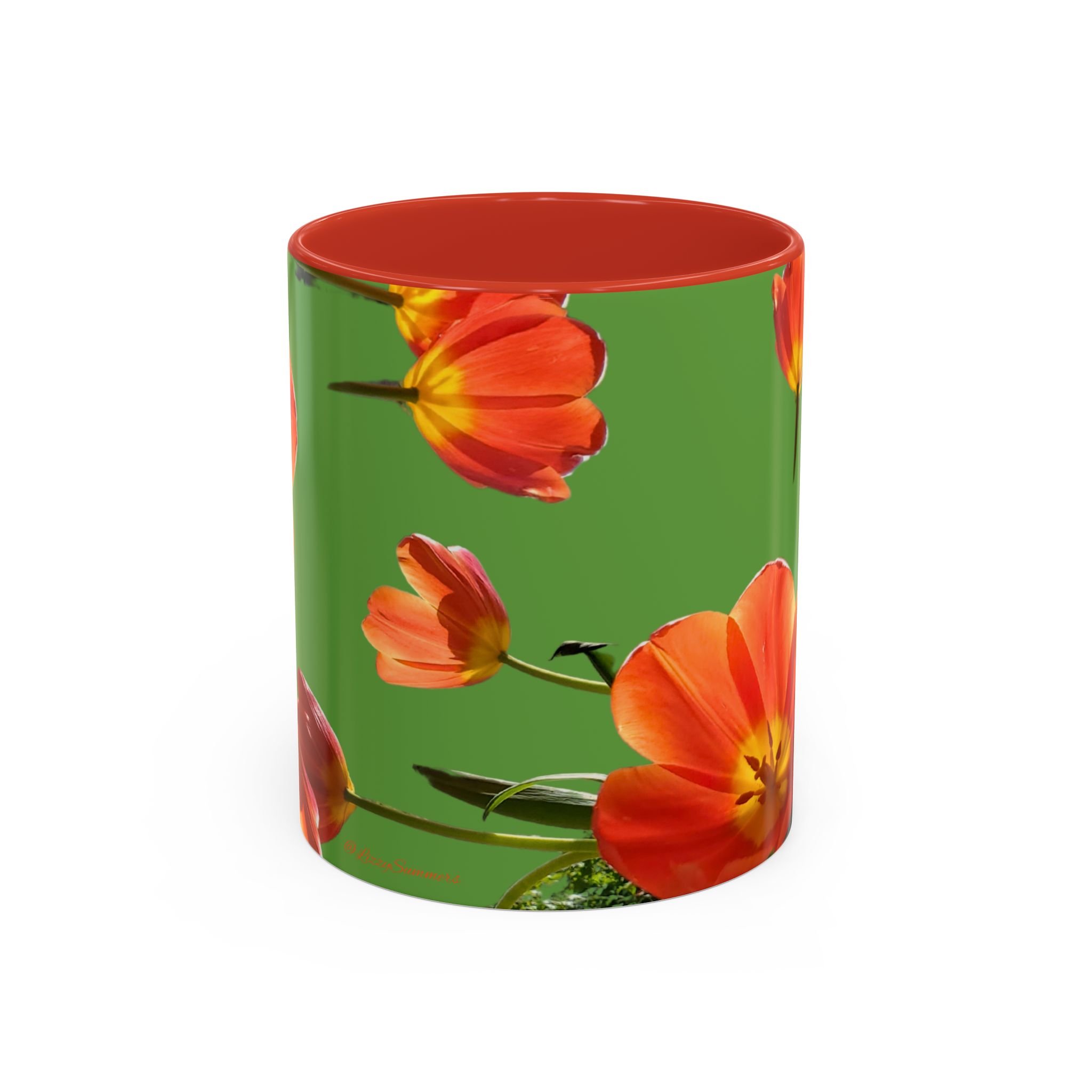 Mug, Floral Coffee Cup Gift, Spring Flower Tea Mug, Cute Kitchen Decor, Mother's Day Present, Teacher Appreciation Gift - Image 5