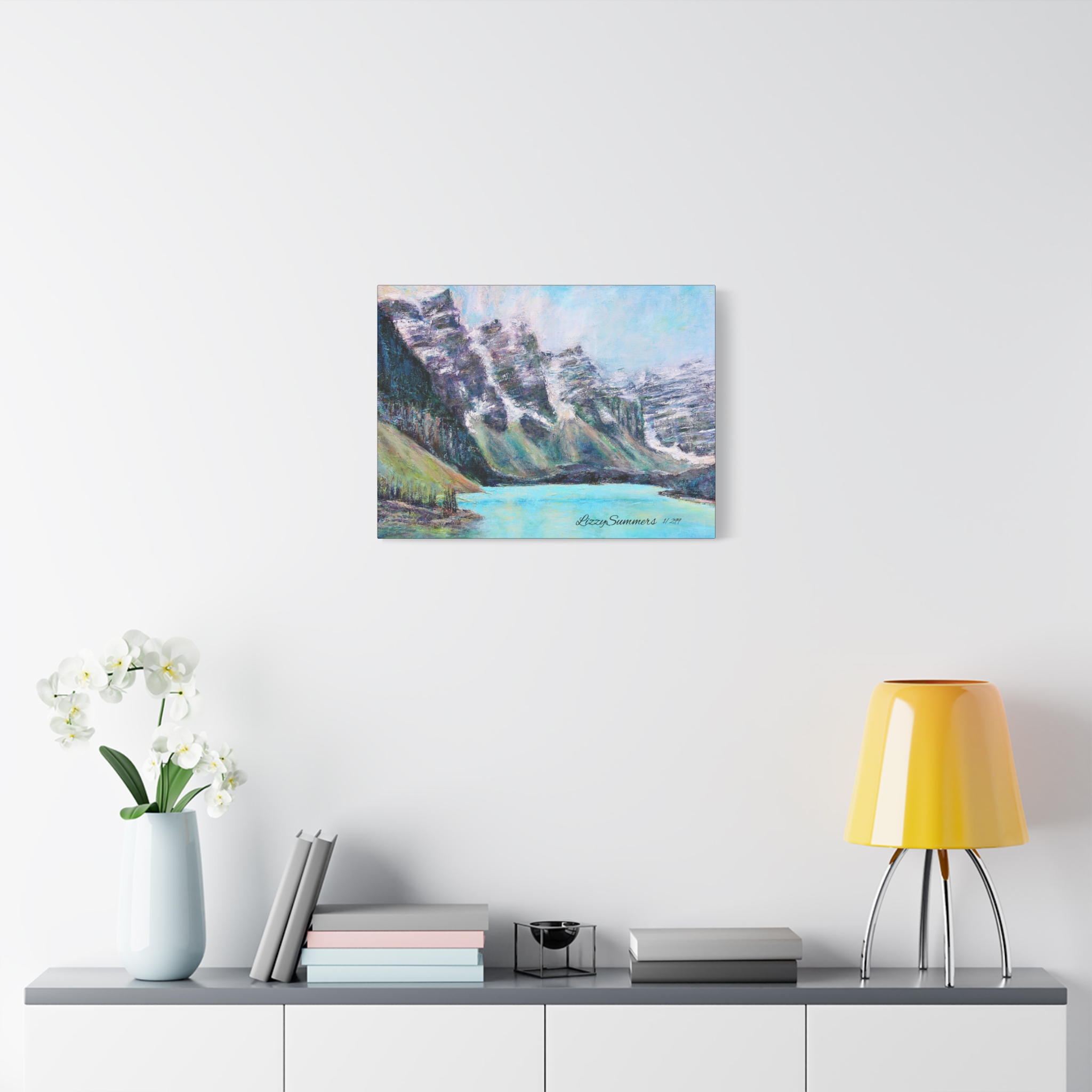 Matte Canvas, Stretched, 1.25" Moraine Lake, Canada - Image 11