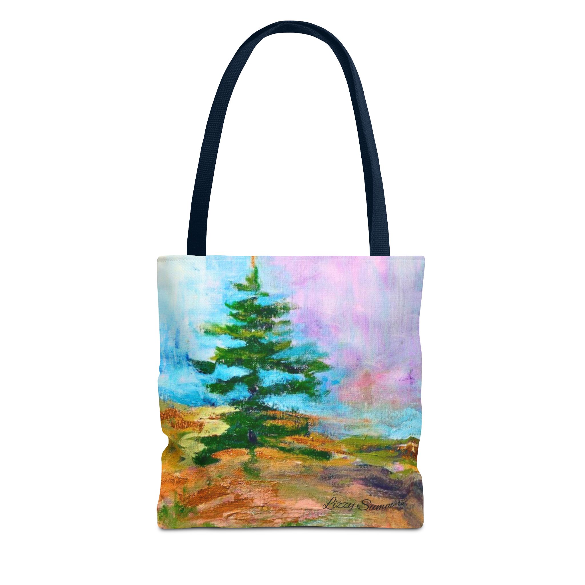 Nature-Inspired Tote Bag with Original Tree Painting by Elisabeth Summers - Image 49