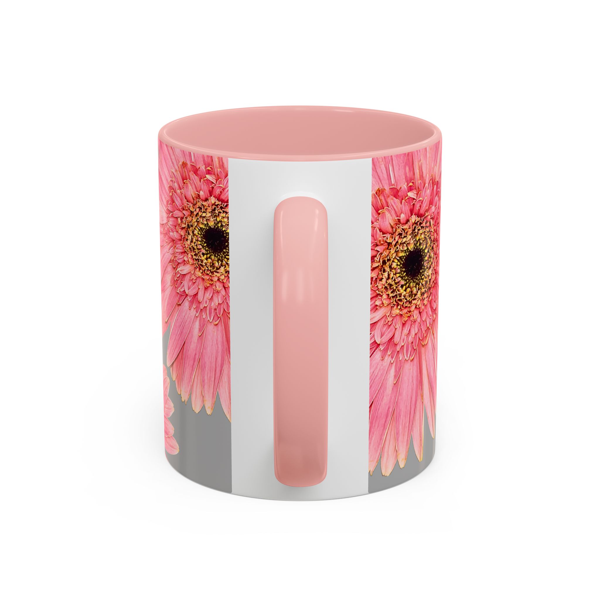 Coffee Mug Pink Flower - Image 8