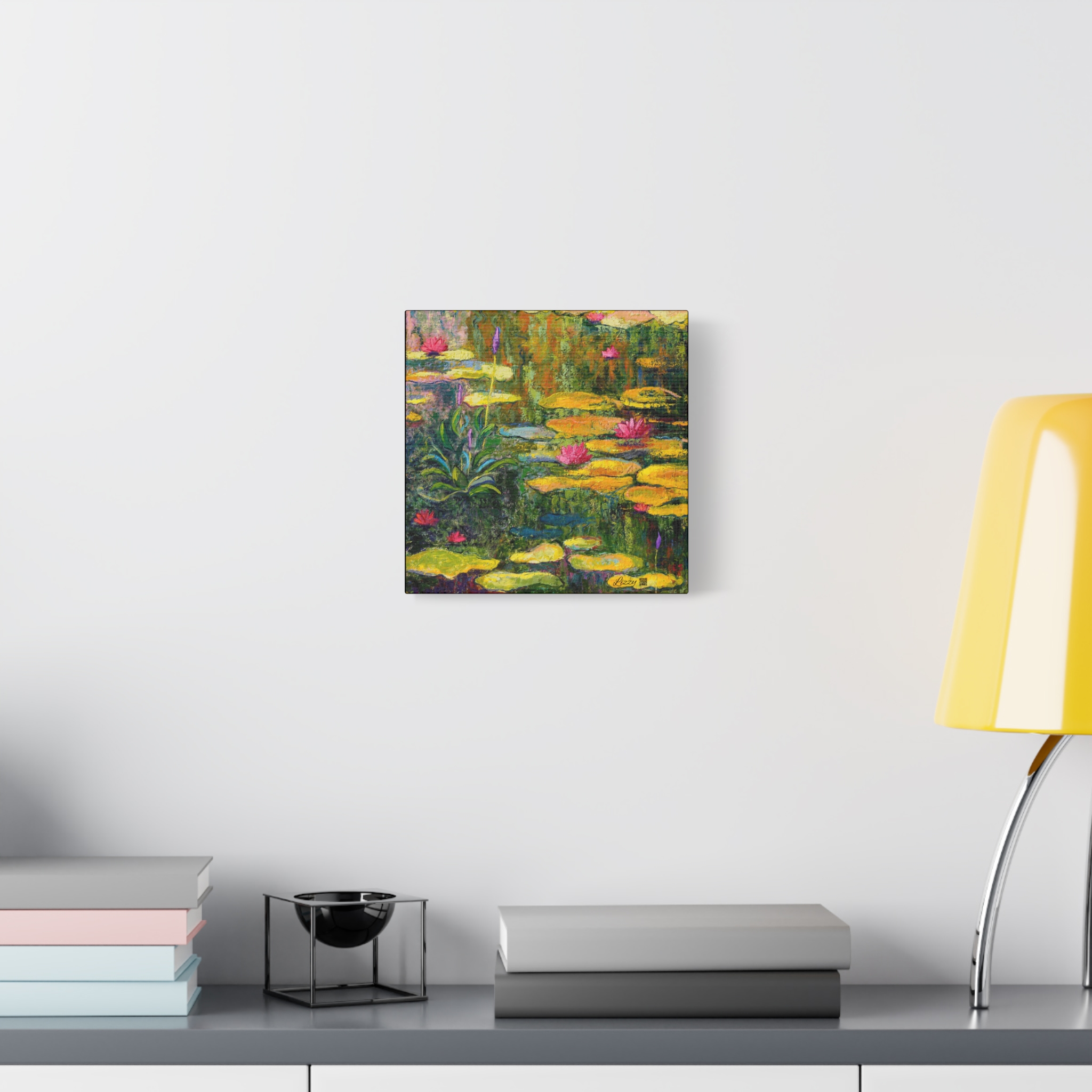 Canvas Print -Impressionistic Waterlilies - Image 7