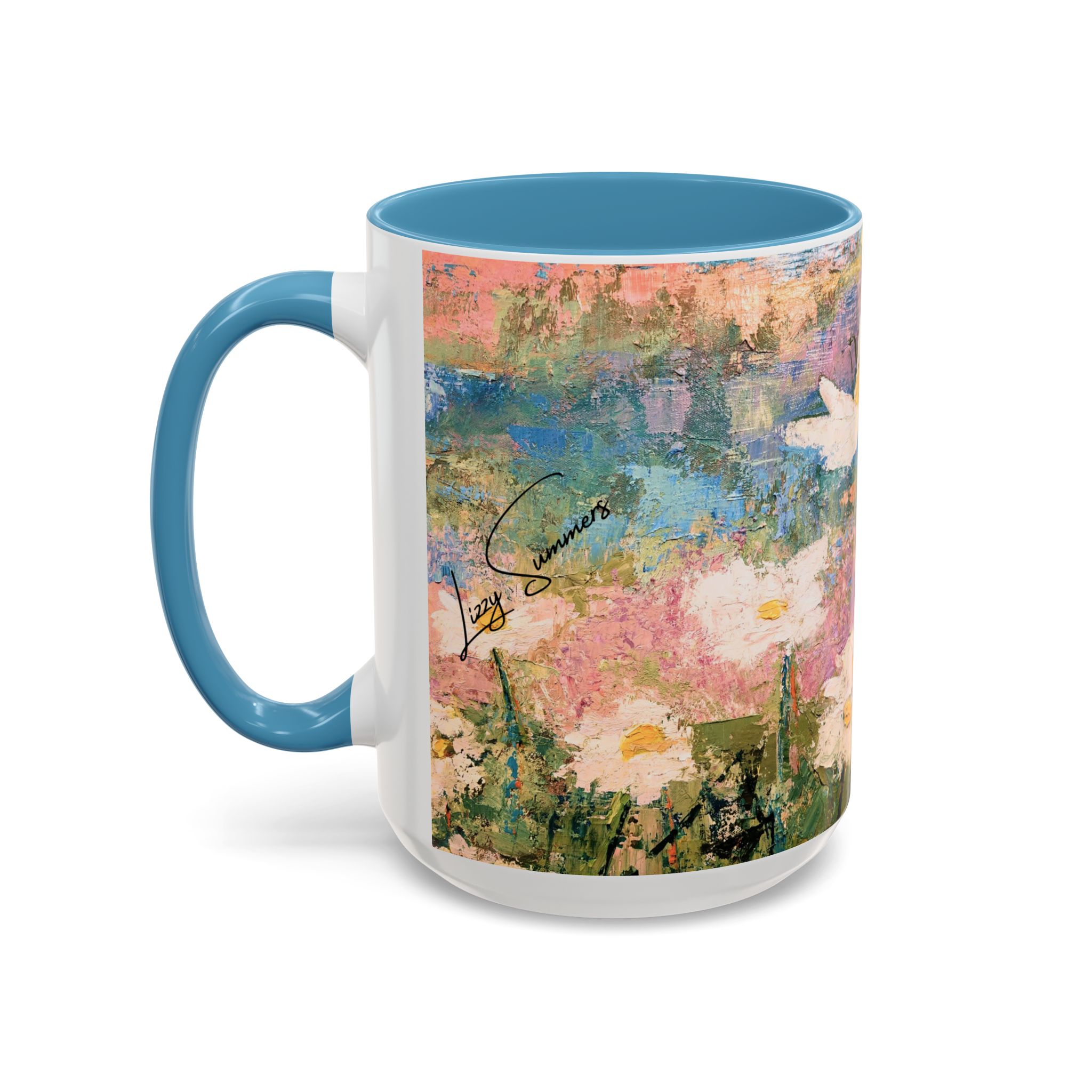 Painted Daisies Accent Coffee Mug - Image 31