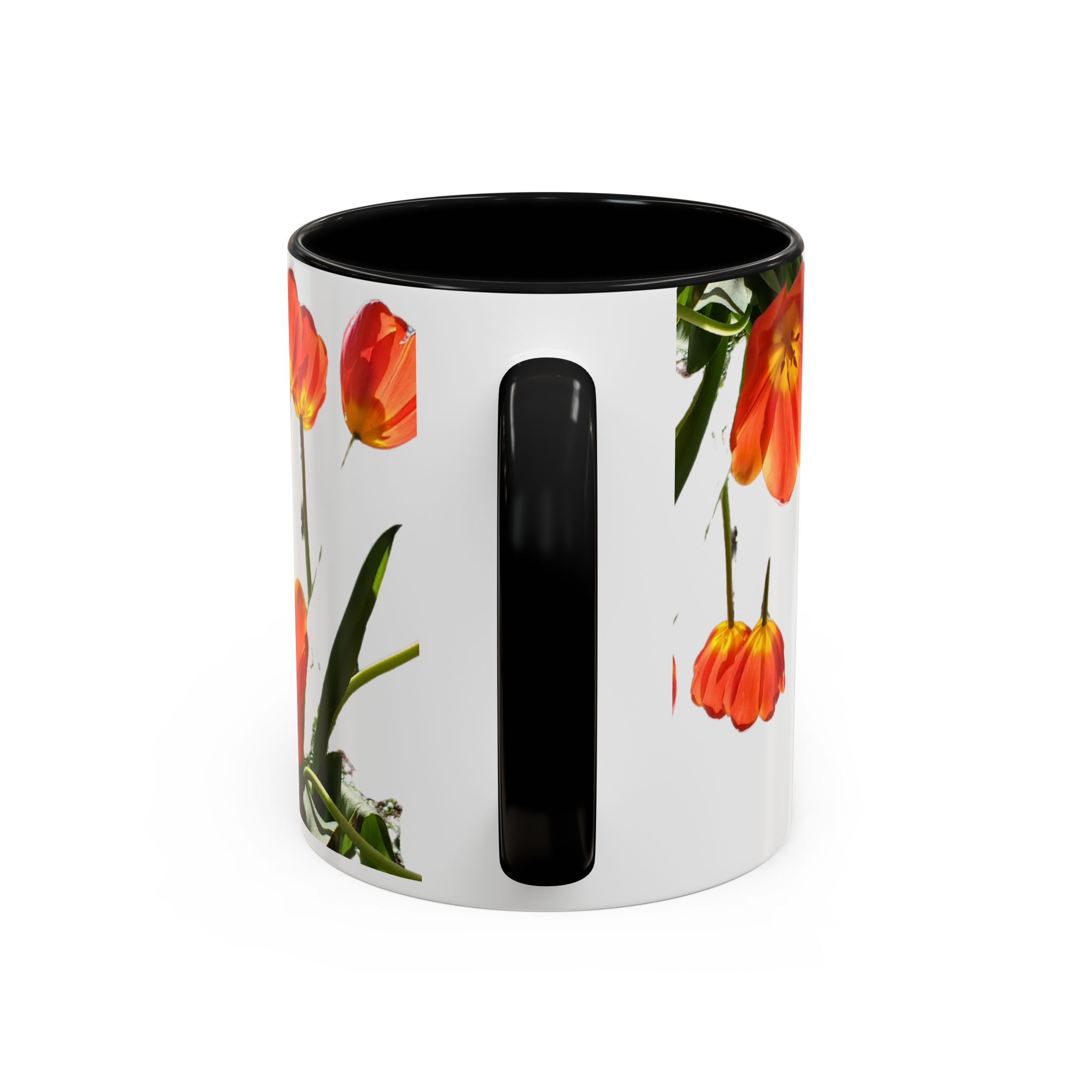 Coffee Mug Tulips on White - Image 4