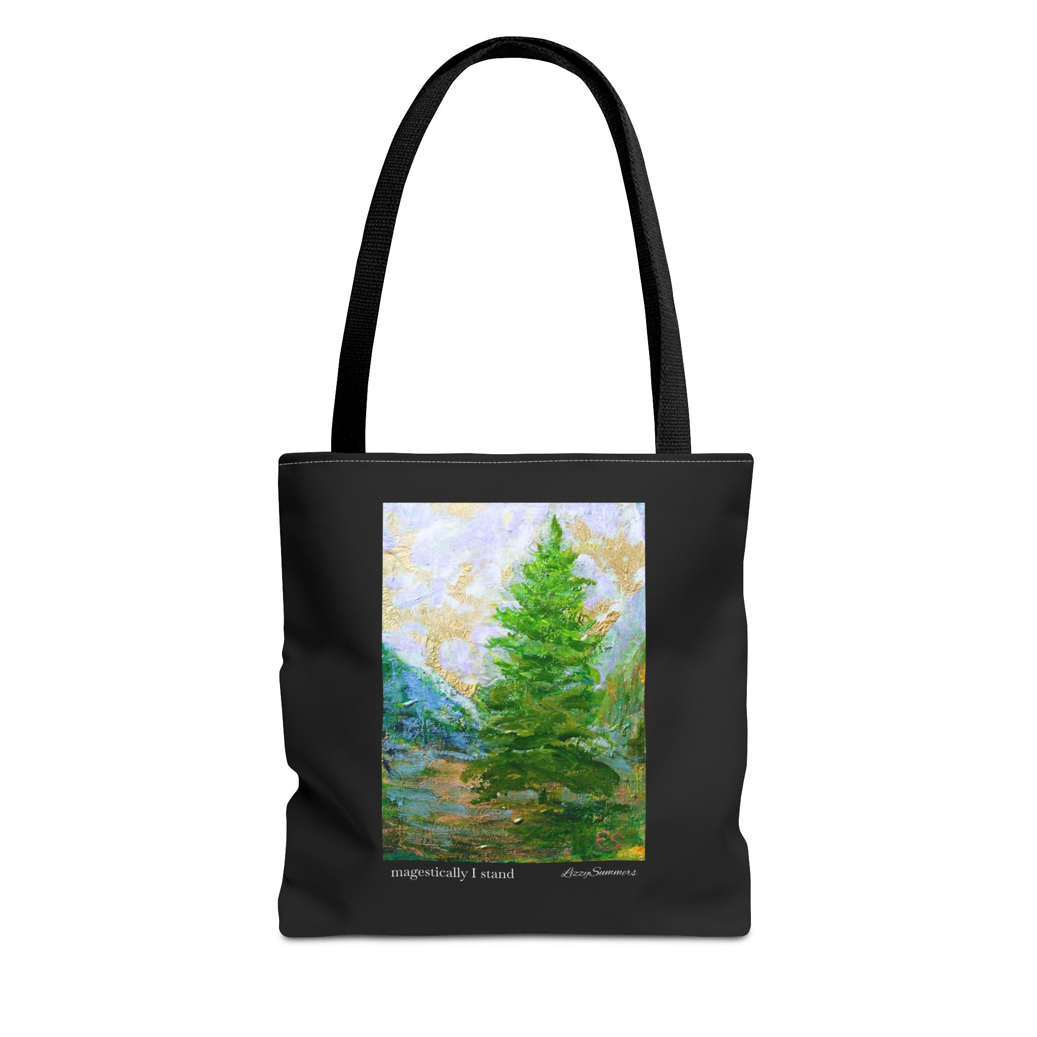 National Forest painted tree