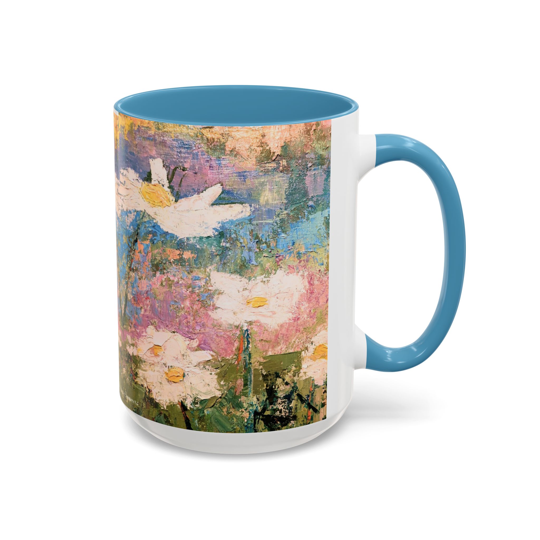 Painted Daisies Accent Coffee Mug - Image 30