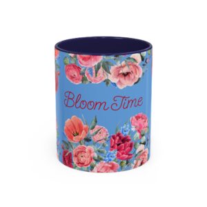 Coffee Mug  Bloom Time Blue