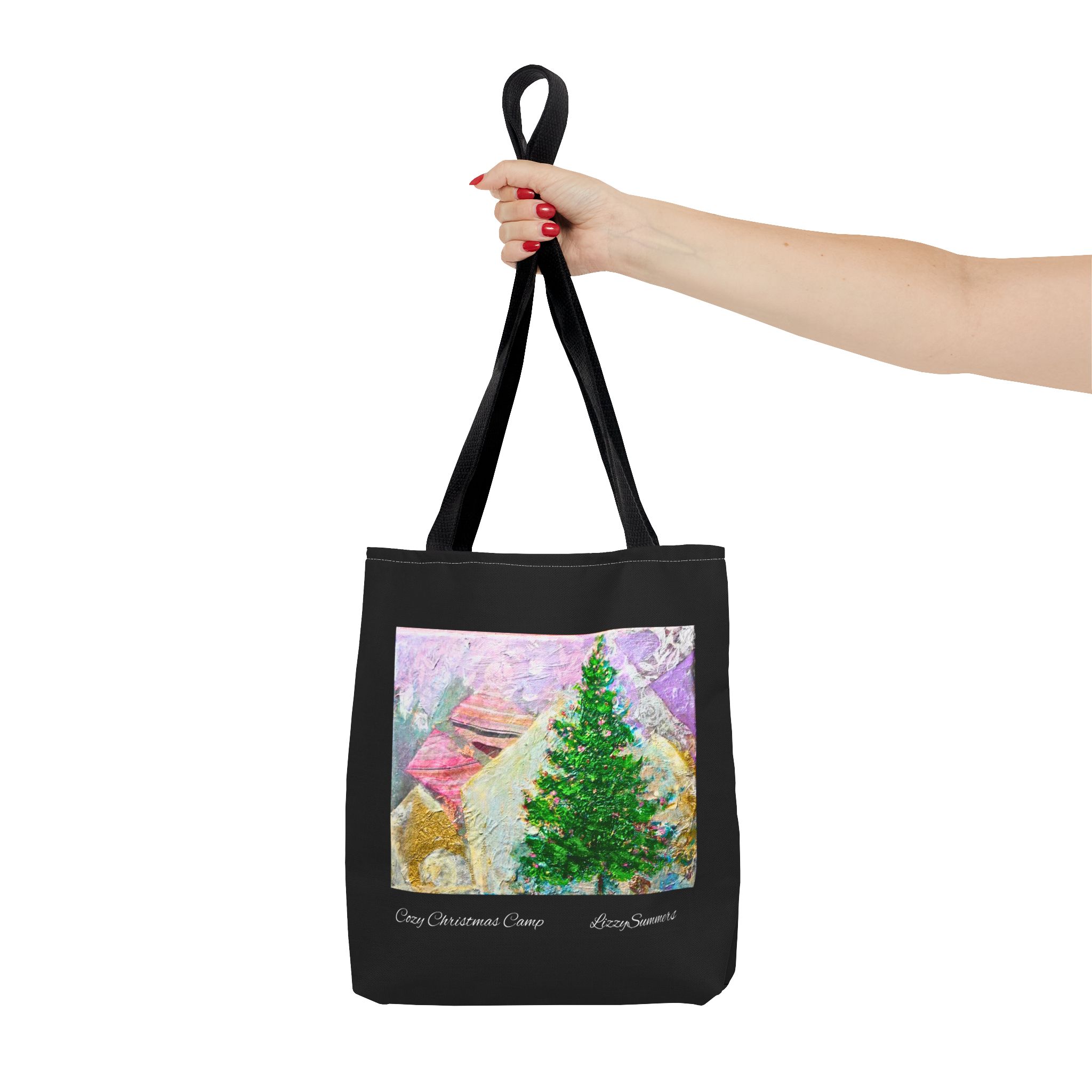 Tree Painting Tote Bag - Nature-Inspired Charm for Nature Lovers and Art Enthusiasts - Image 4