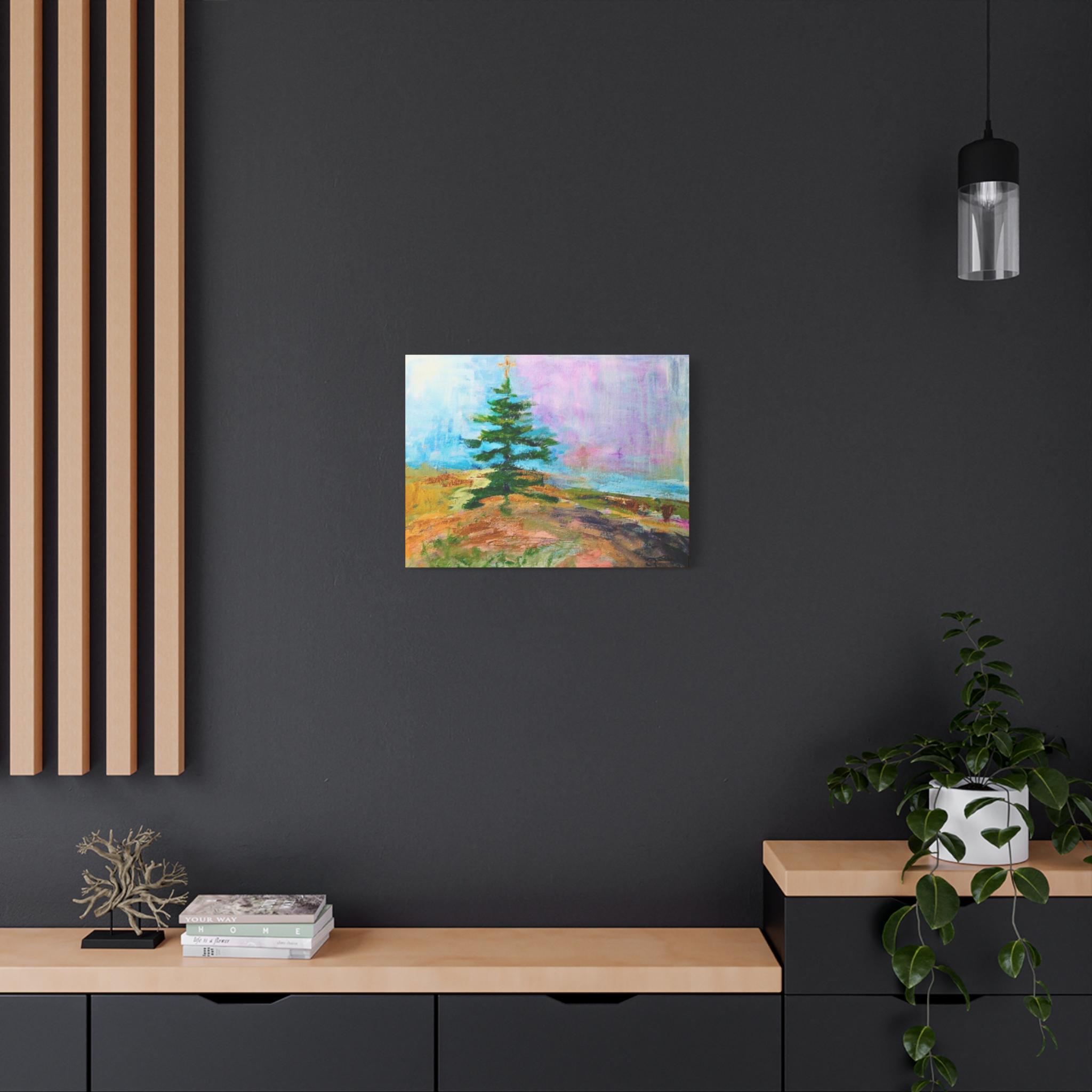 Matte Canvas, Giclee,  Northern Tree - Image 8