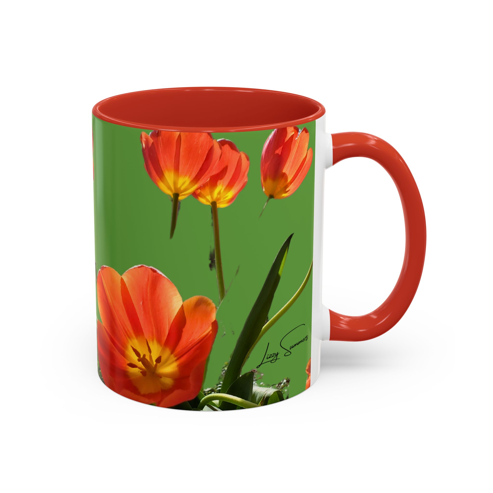 Mug, Floral Coffee Cup Gift, Spring Flower Tea Mug, Cute Kitchen Decor, Mother's Day Present, Teacher Appreciation Gift - Image 6