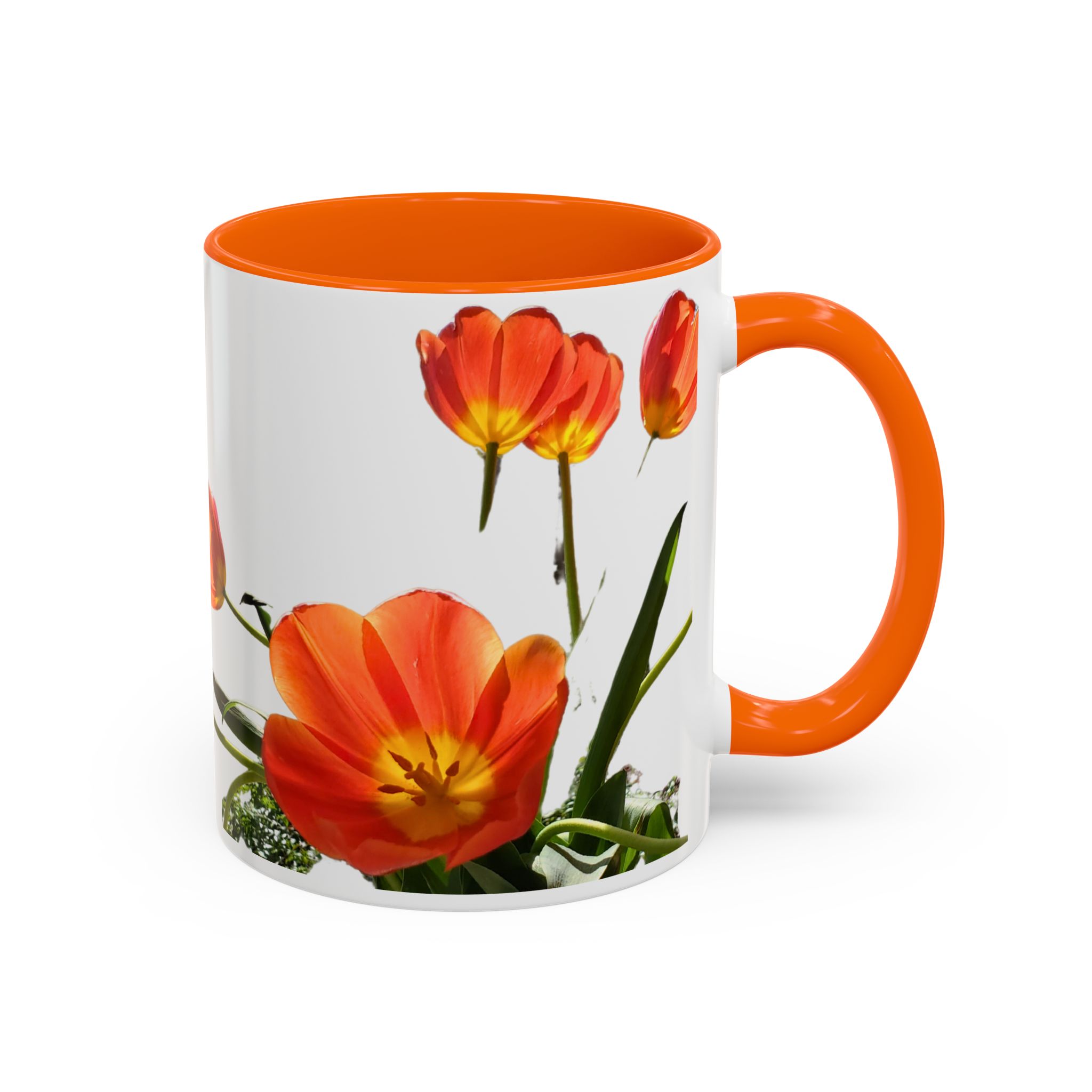 Coffee Mug Tulips on White - Image 18