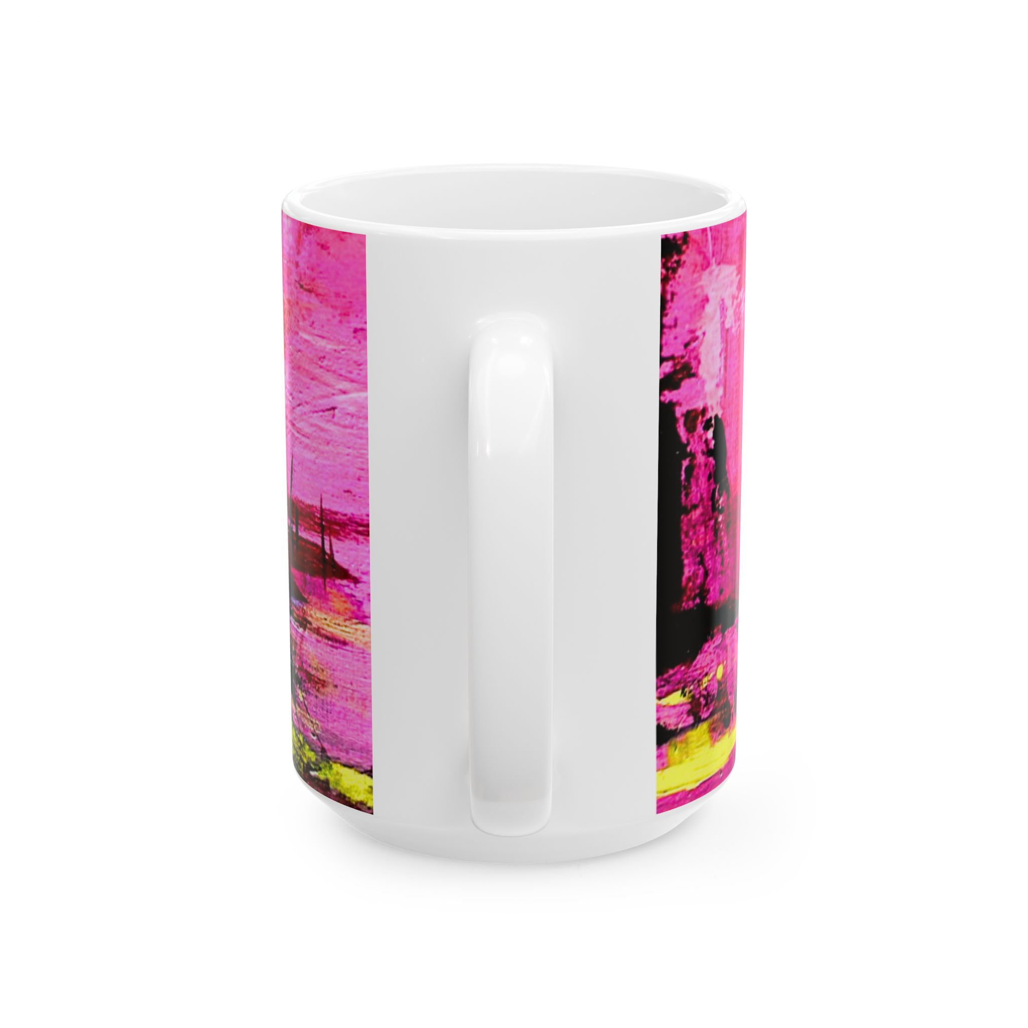 Coffee Mug Hot Pink - Image 6