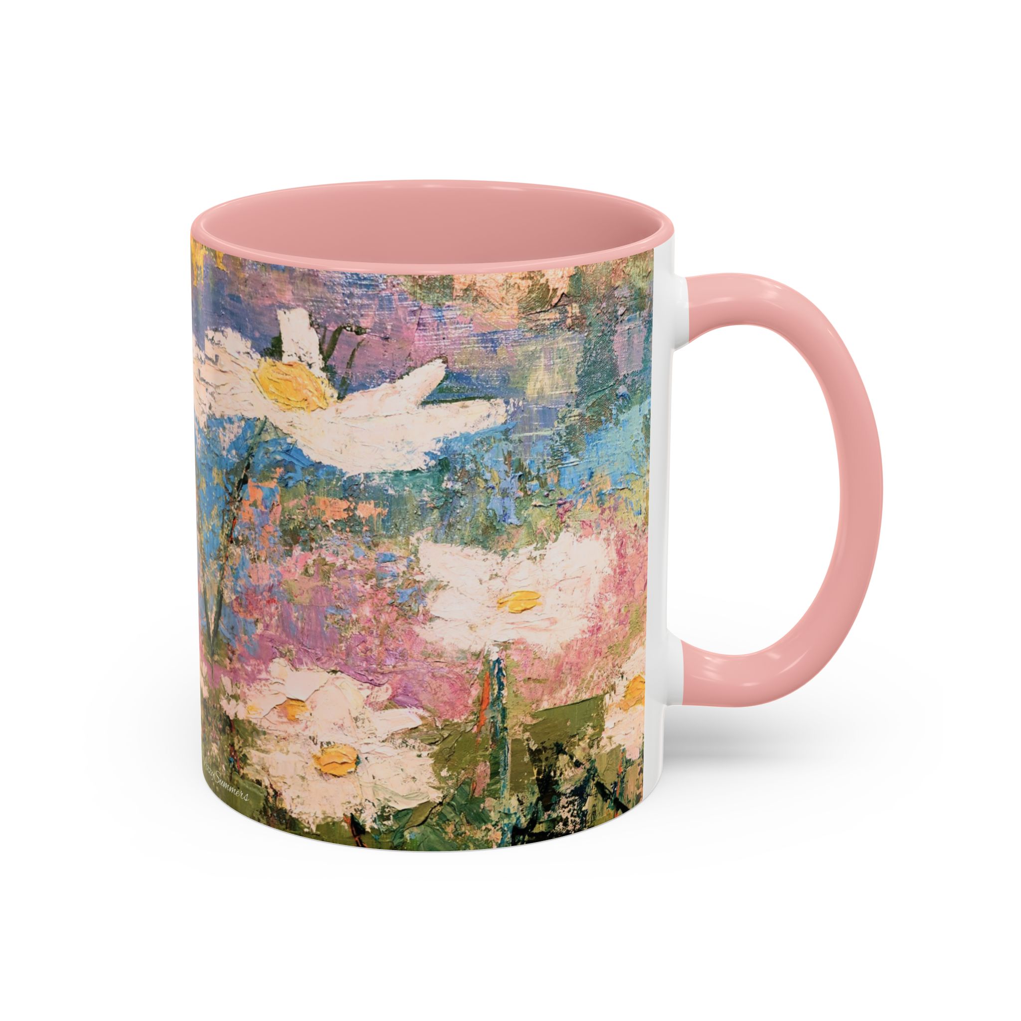 Painted Daisies Accent Coffee Mug - Image 10
