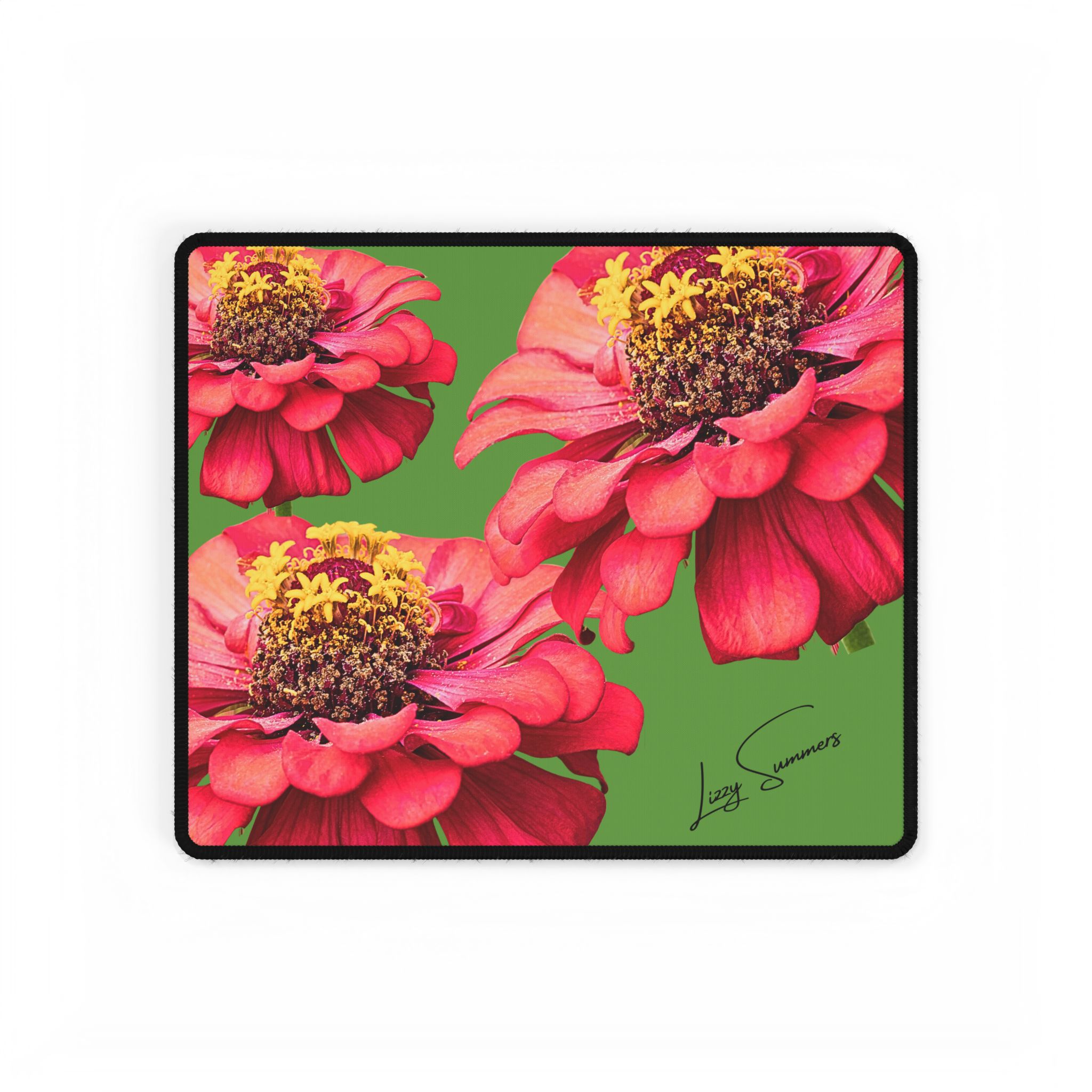 Desk Pad Desk Mat Zinnia Green - Image 5