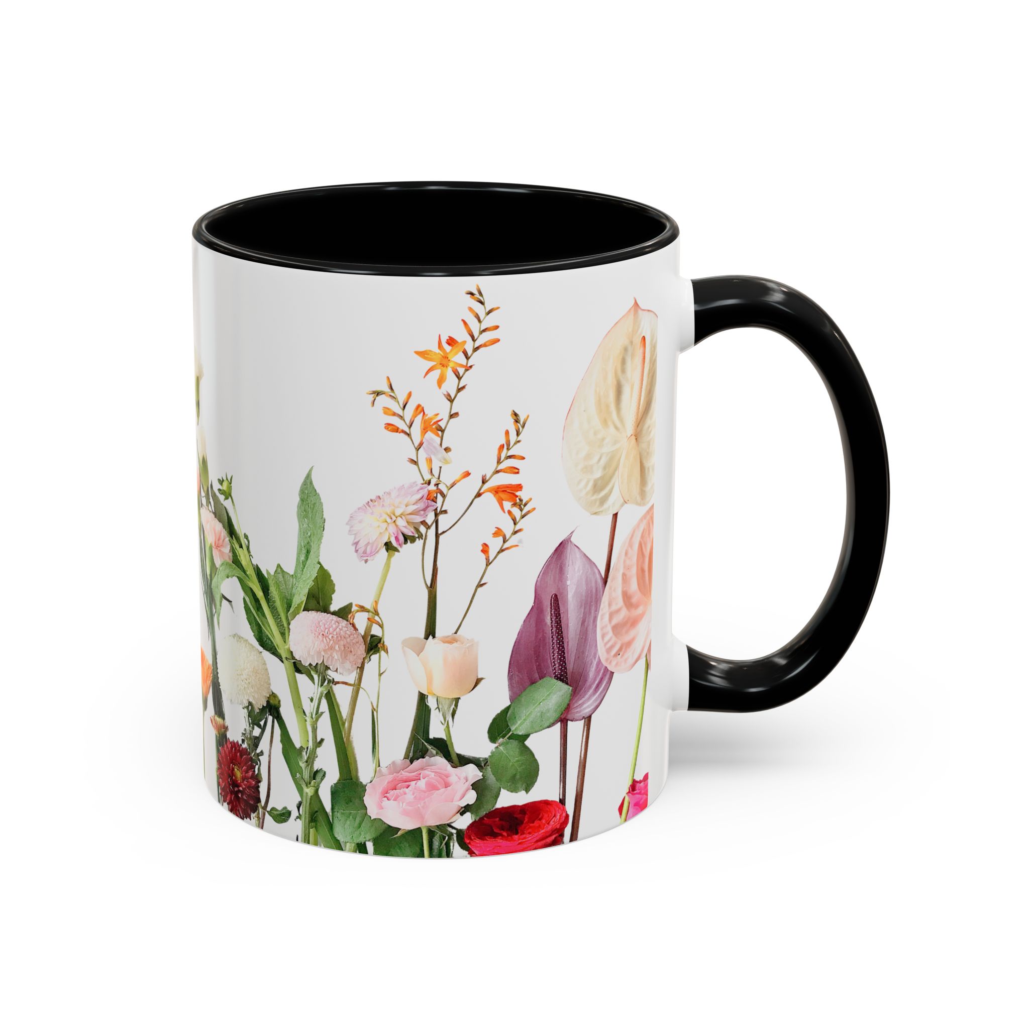 Coffee Mug Bouquet of Flowers - Image 3