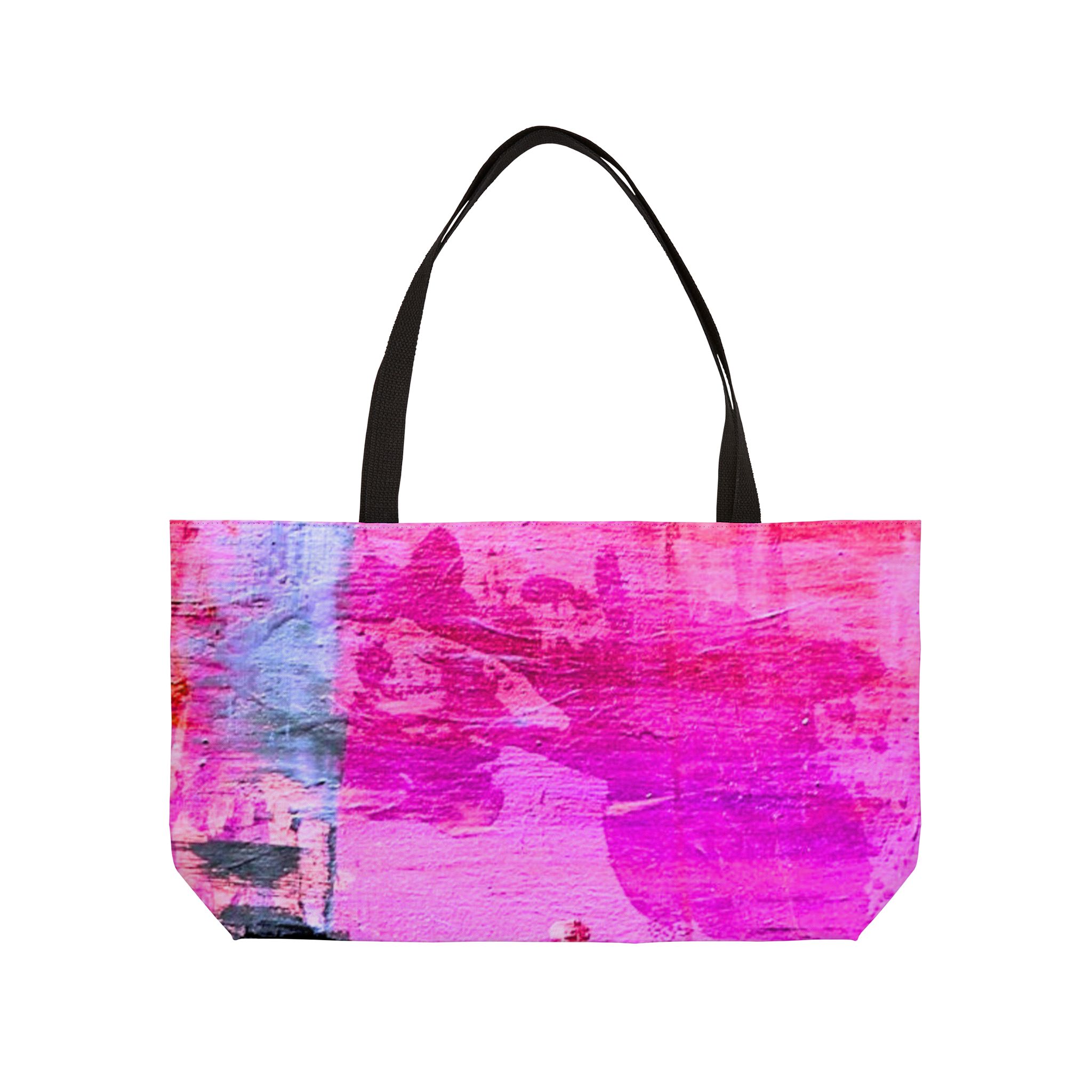 Weekender Tote Bag Hot Pink - Image 2