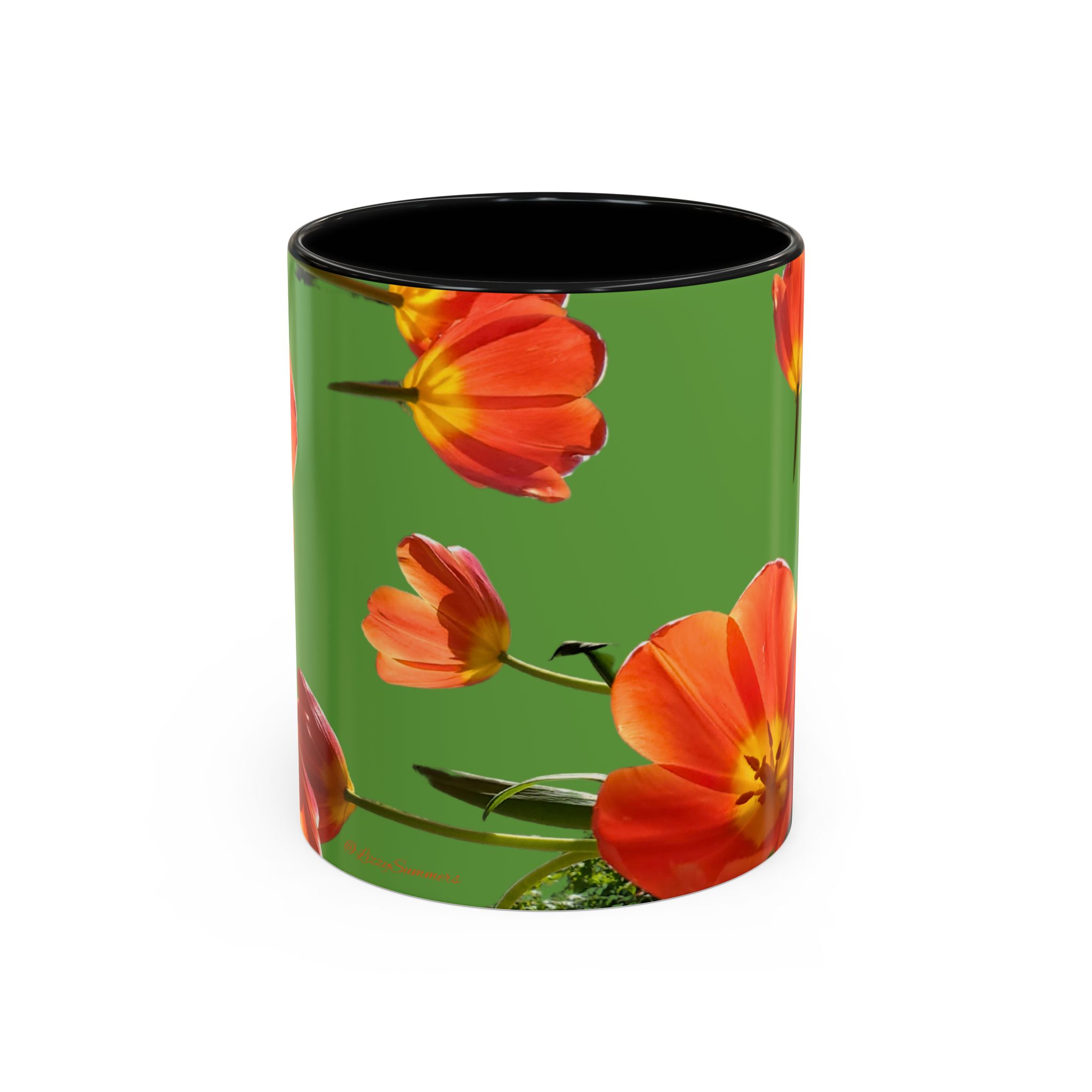 Mug, Floral Coffee Cup Gift, Spring Flower Tea Mug, Cute Kitchen Decor, Mother's Day Present, Teacher Appreciation Gift - Image 2