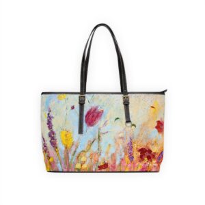 Shoulder Bag Painted Wild Flowers