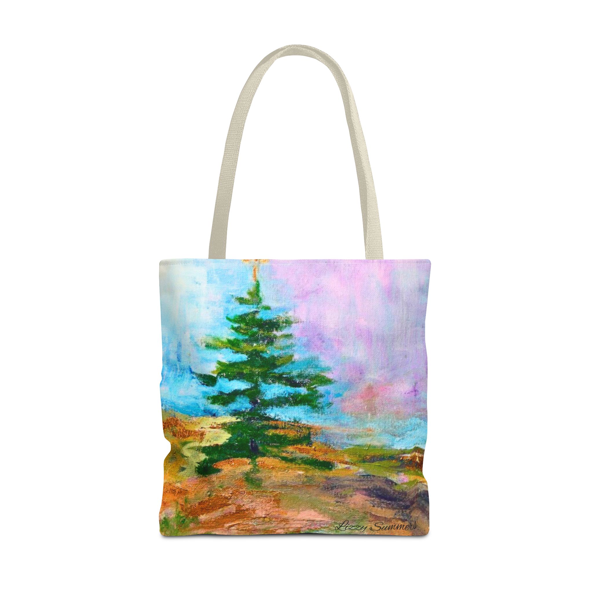 Nature-Inspired Tote Bag with Original Tree Painting by Elisabeth Summers - Image 45
