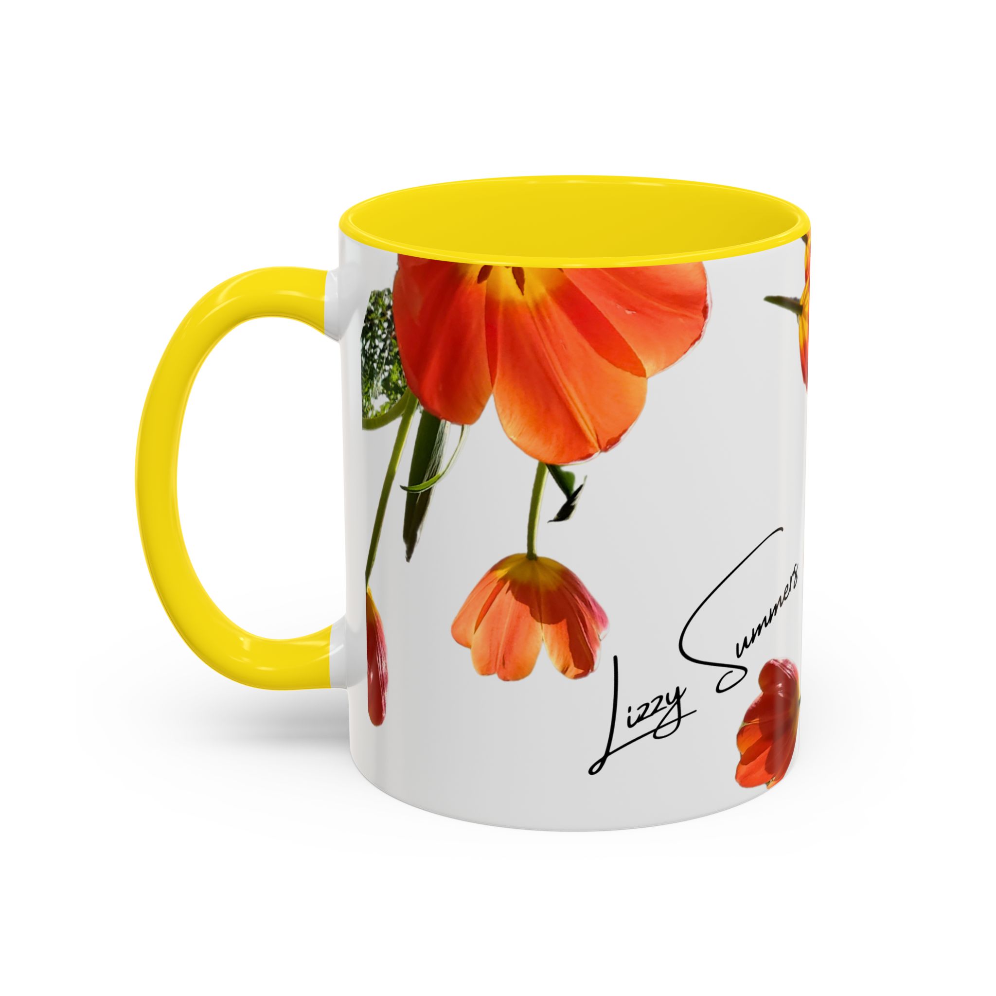 Coffee Mug Orange Tulips - Image 23
