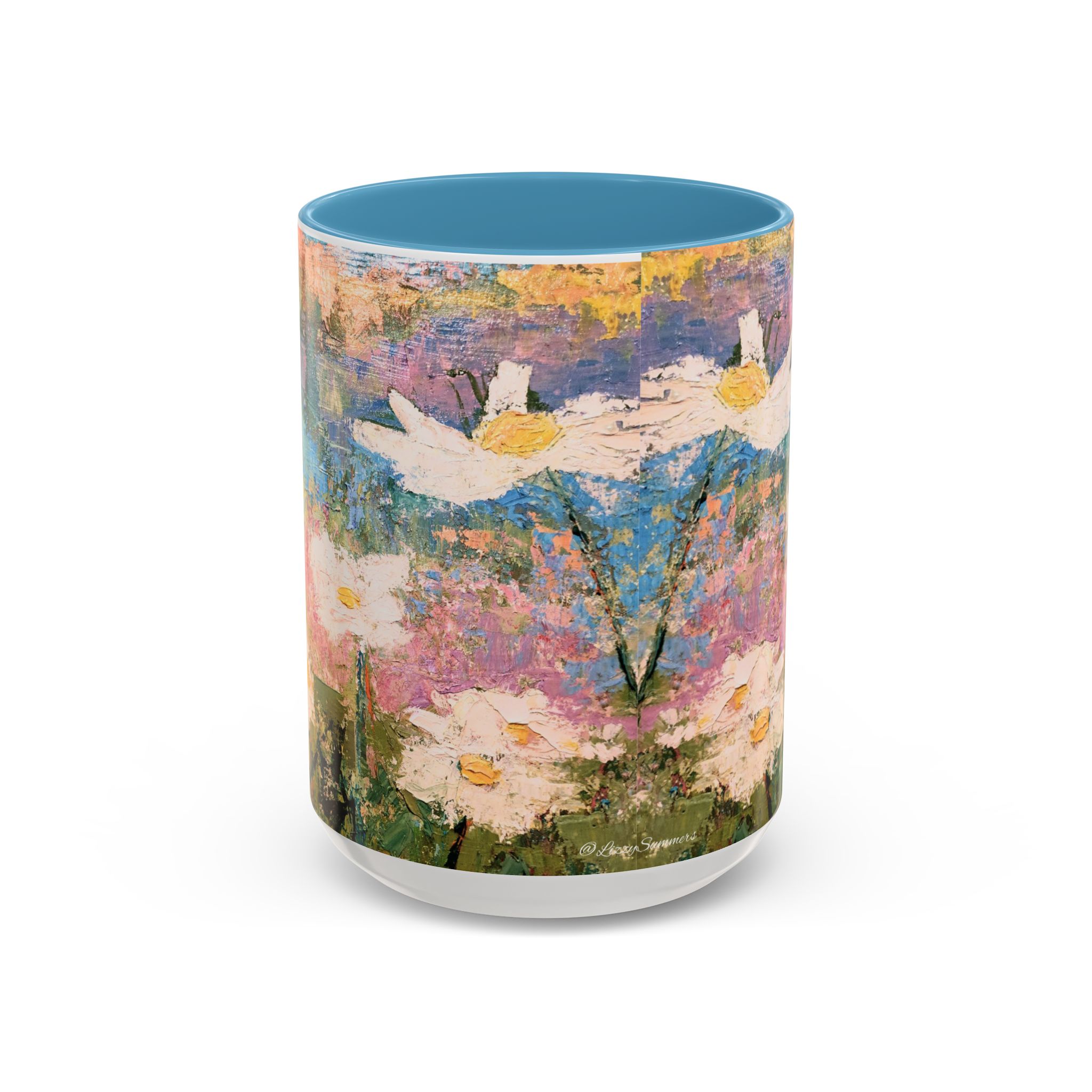 Painted Daisies Accent Coffee Mug - Image 29