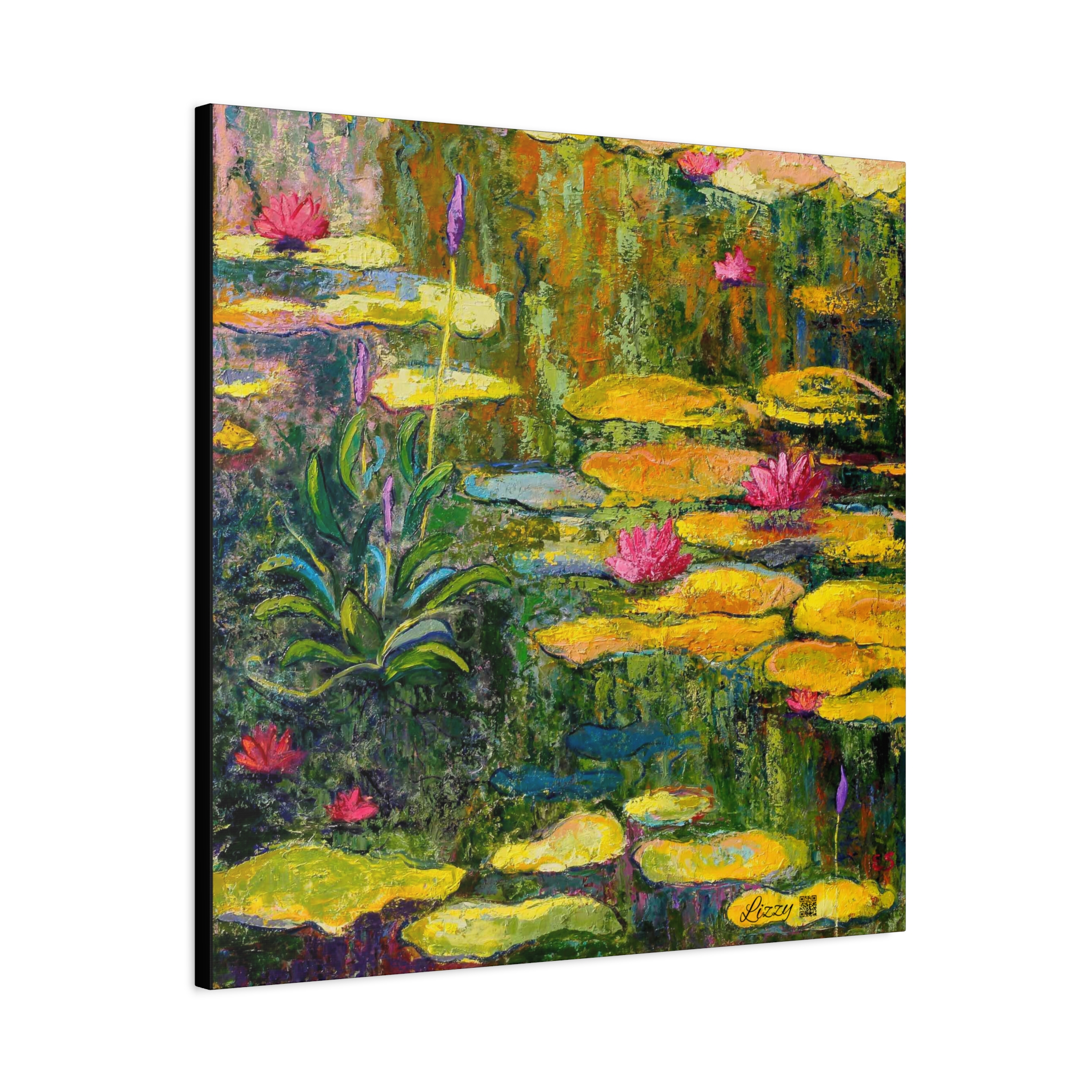 Canvas Print -Impressionistic Waterlilies - Image 22