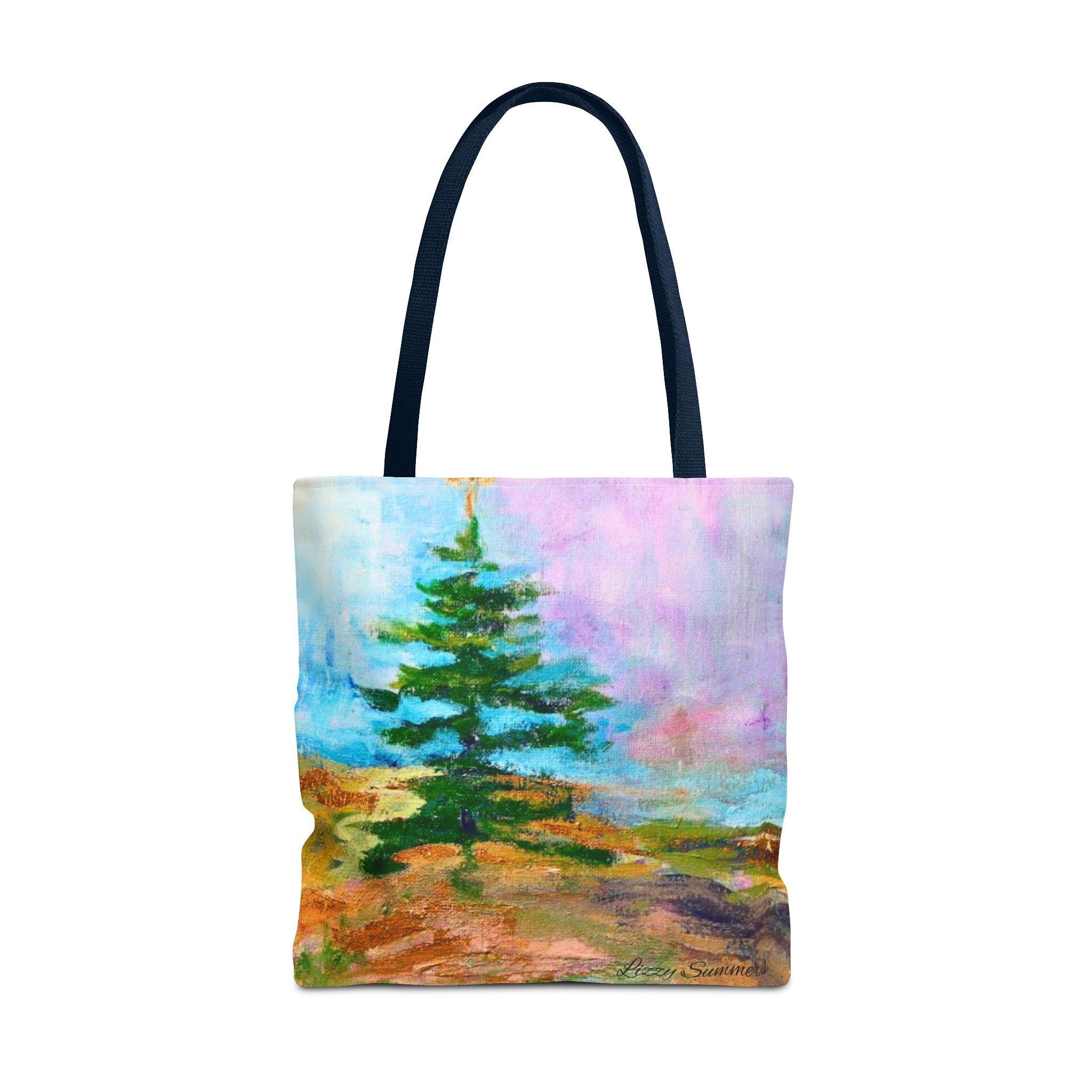 Nature-Inspired Tote Bag with Original Tree Painting by Elisabeth Summers - Image 57