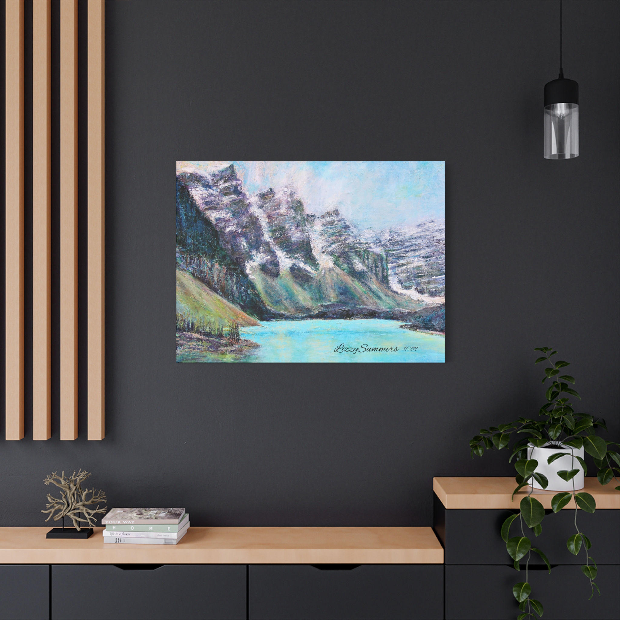 Matte Canvas, Stretched, 1.25" Moraine Lake, Canada - Image 20