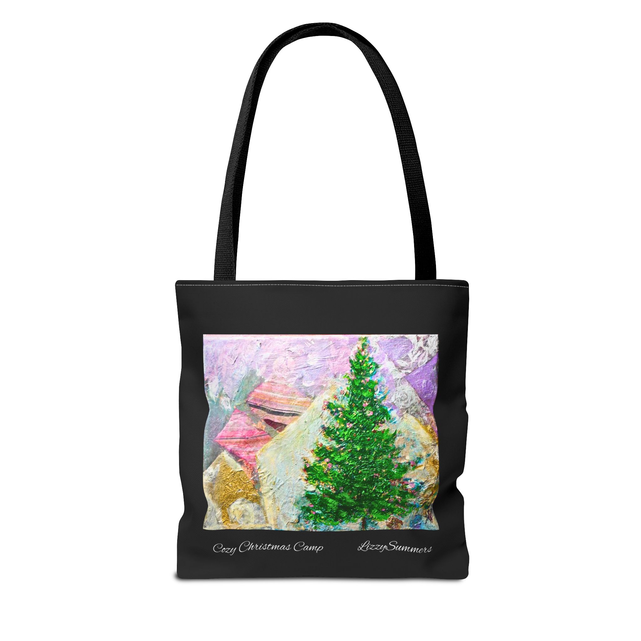 Tree Painting Tote Bag - Nature-Inspired Charm for Nature Lovers and Art Enthusiasts - Image 2
