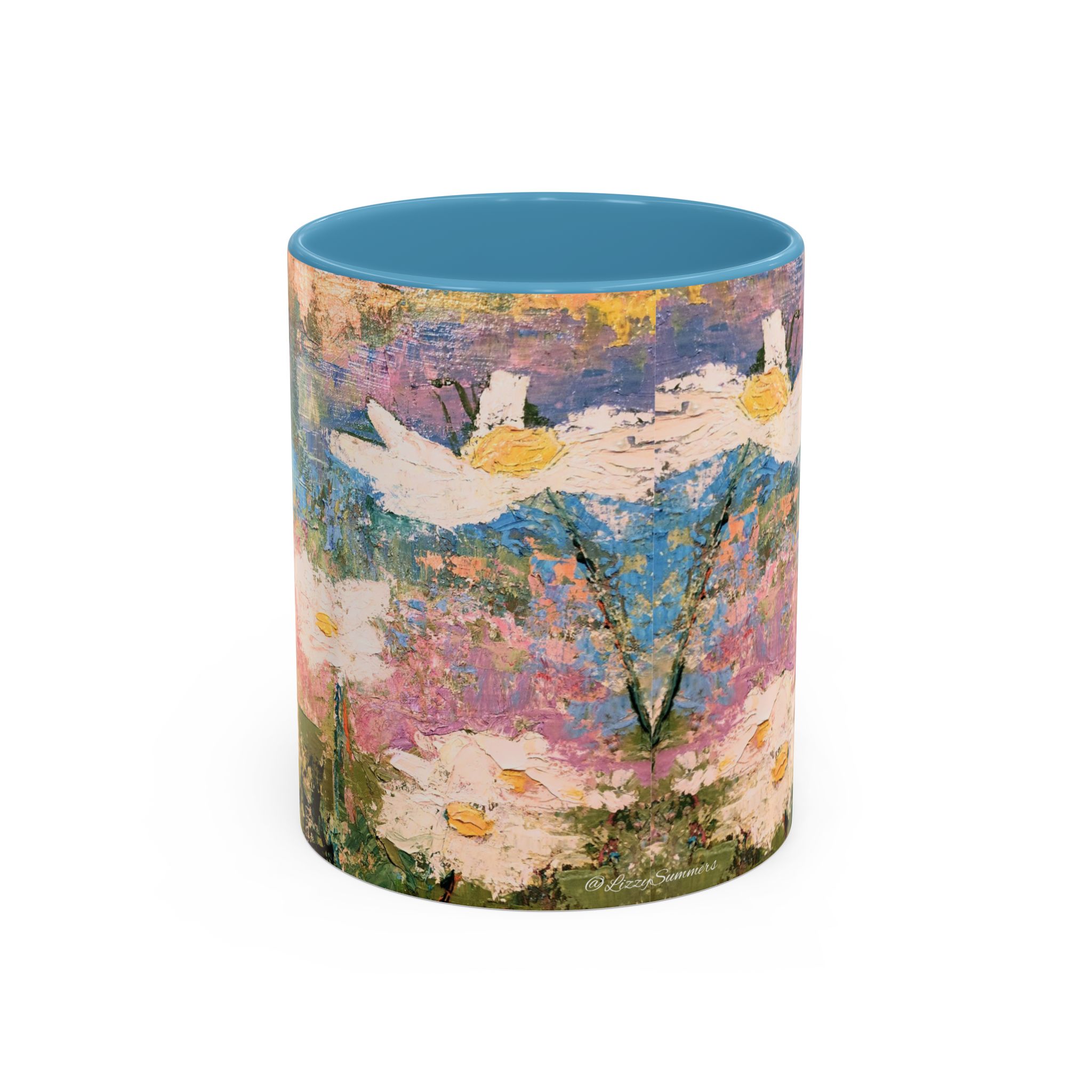 Painted Daisies Accent Coffee Mug - Image 25
