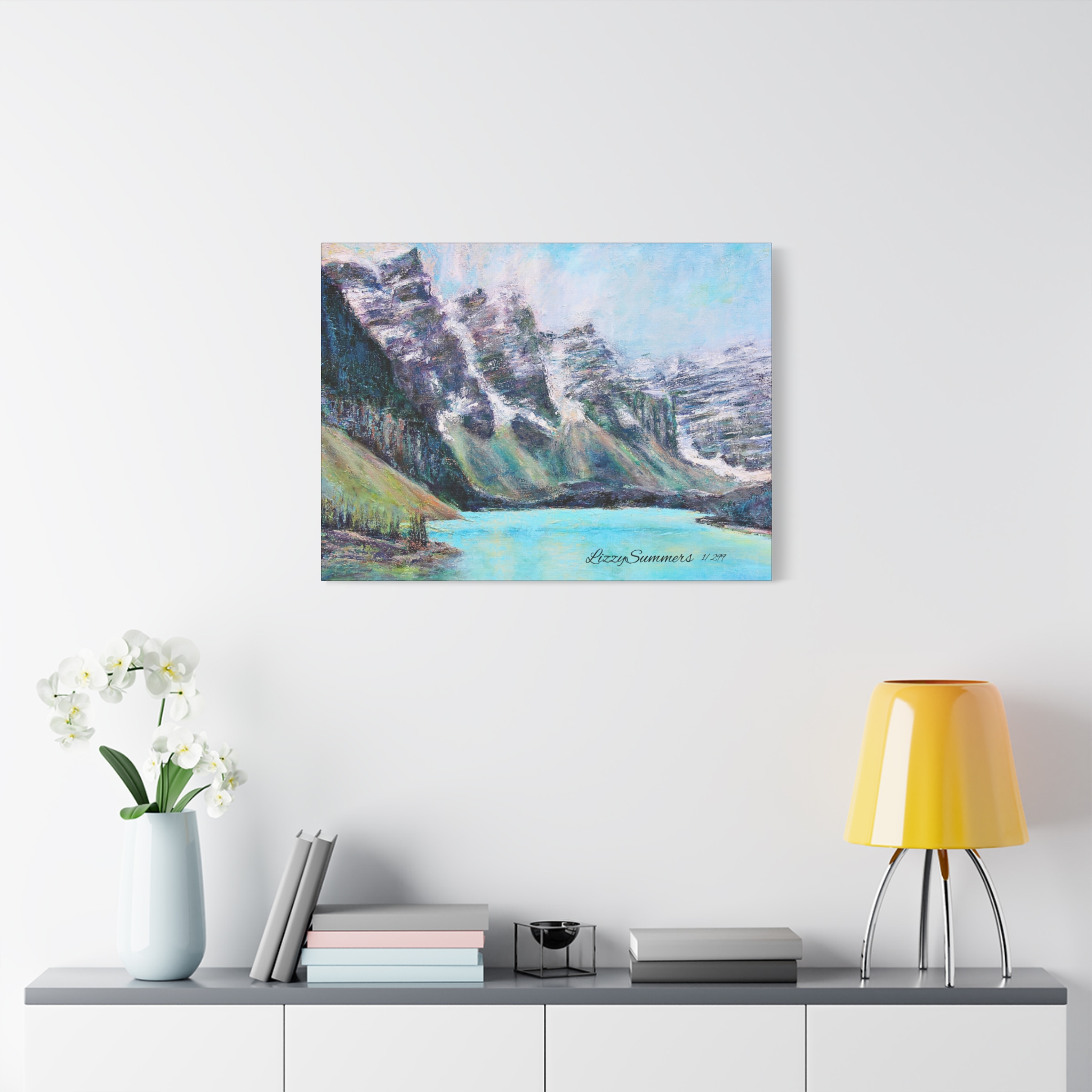 Matte Canvas, Stretched, 1.25" Moraine Lake, Canada - Image 15