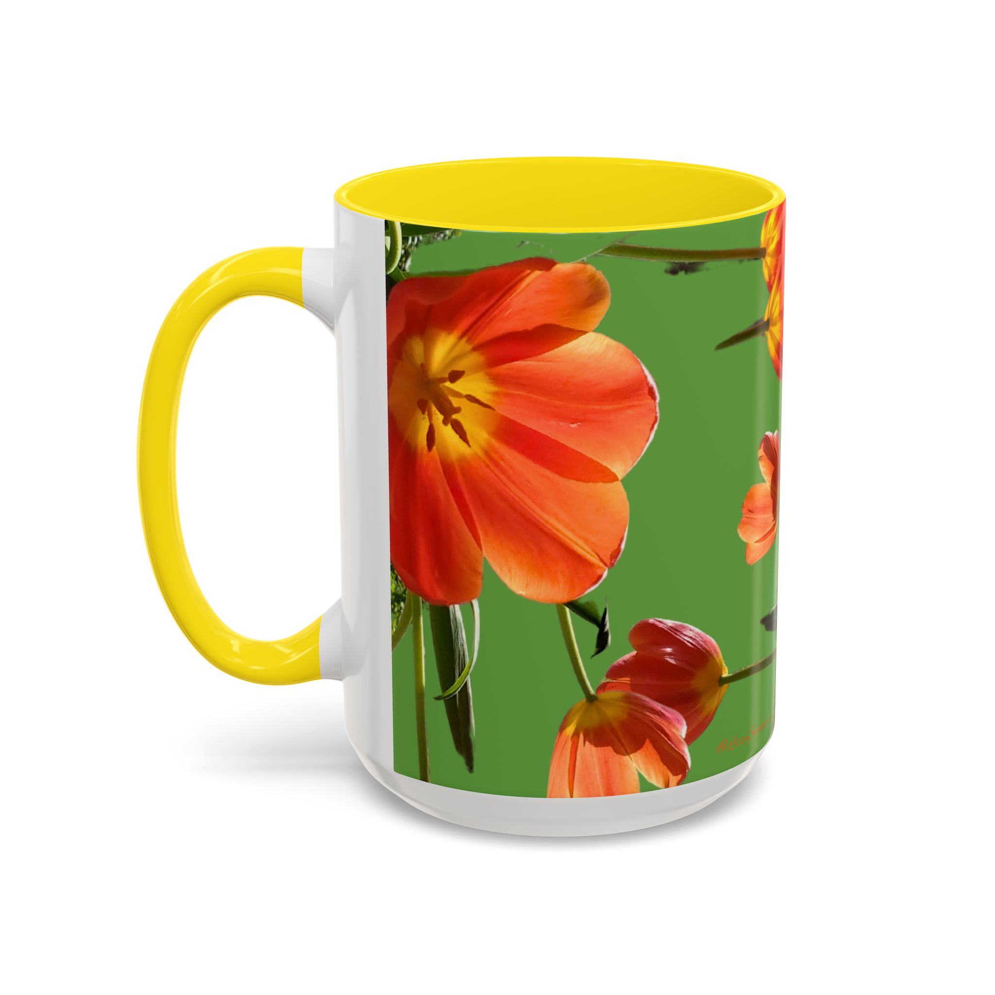 Mug, Floral Coffee Cup Gift, Spring Flower Tea Mug, Cute Kitchen Decor, Mother's Day Present, Teacher Appreciation Gift - Image 31