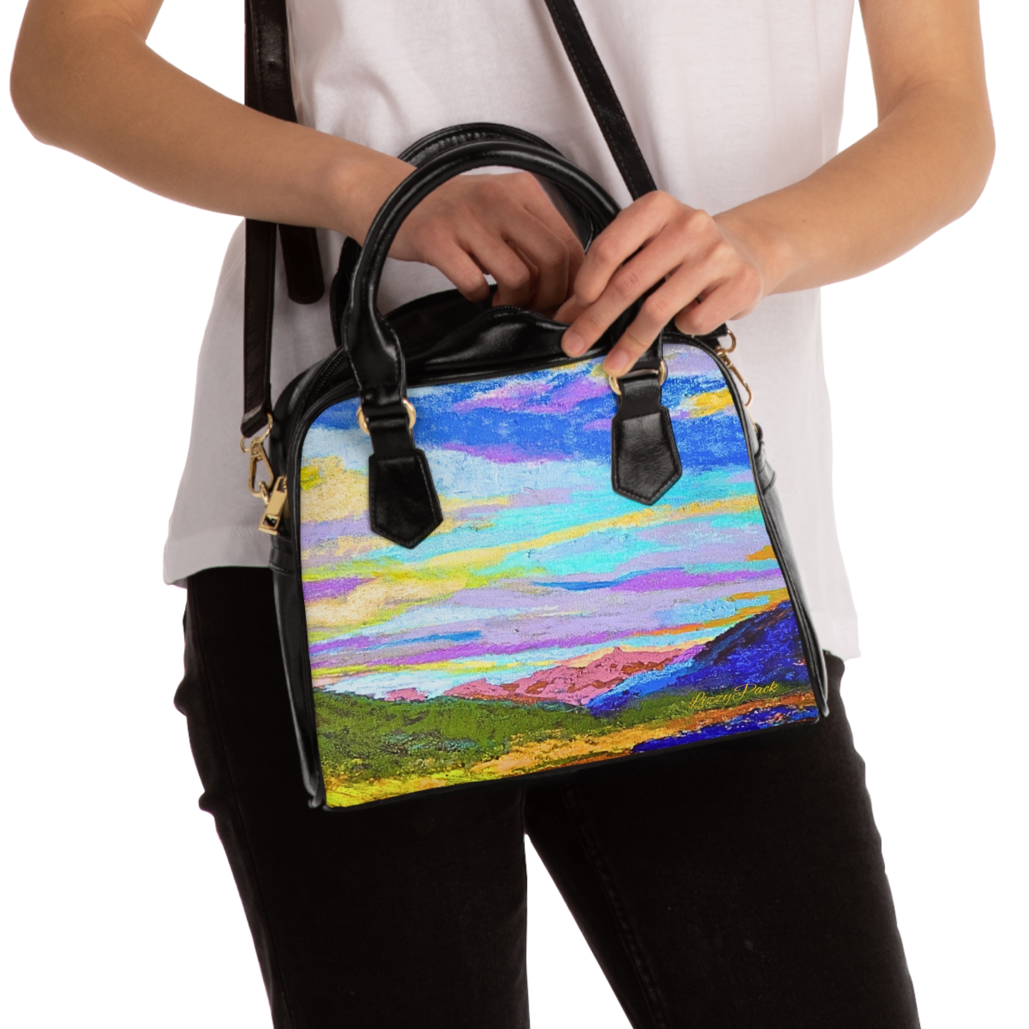 Pastel Sky Handbag - Image 4