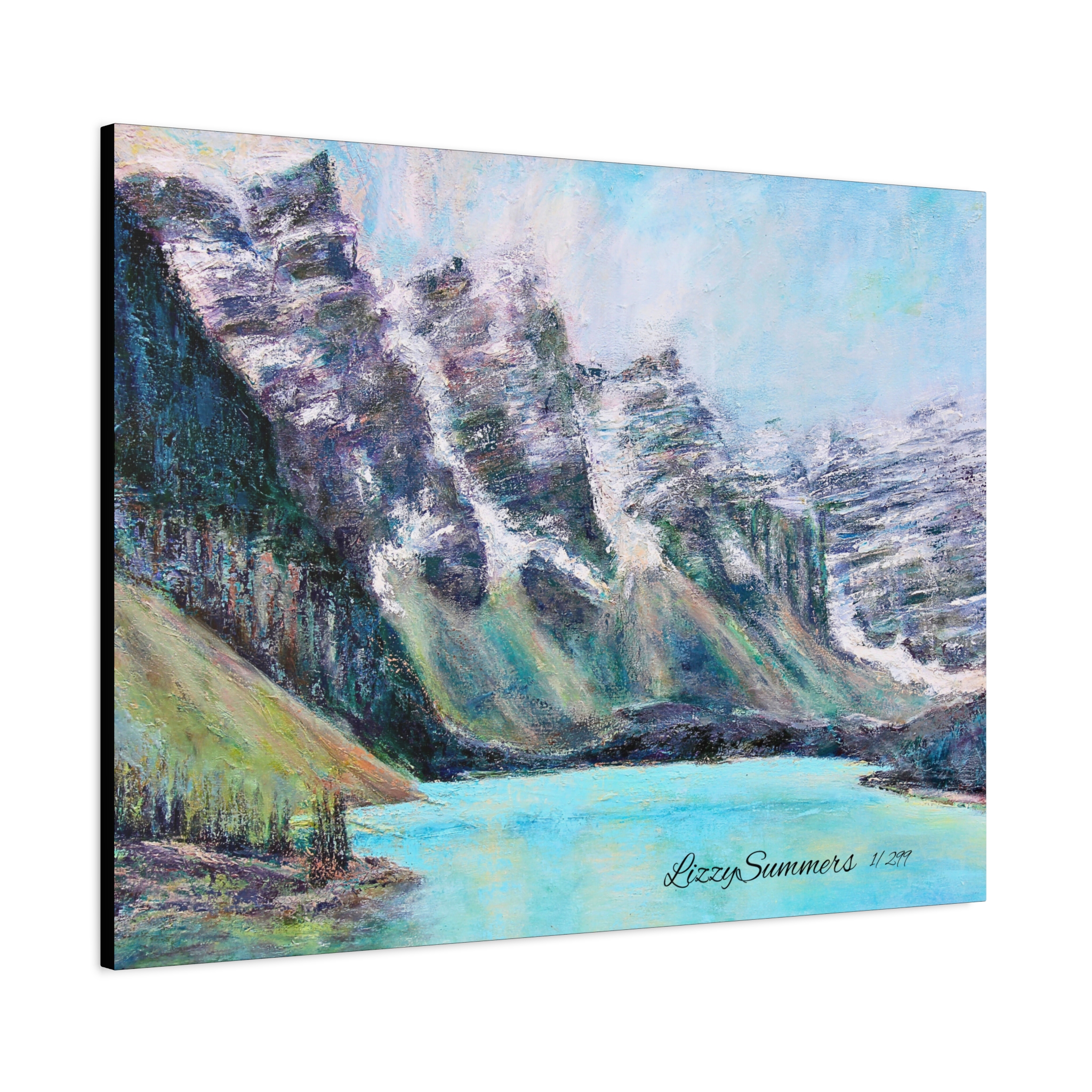 Matte Canvas, Stretched, 1.25" Moraine Lake, Canada - Image 18
