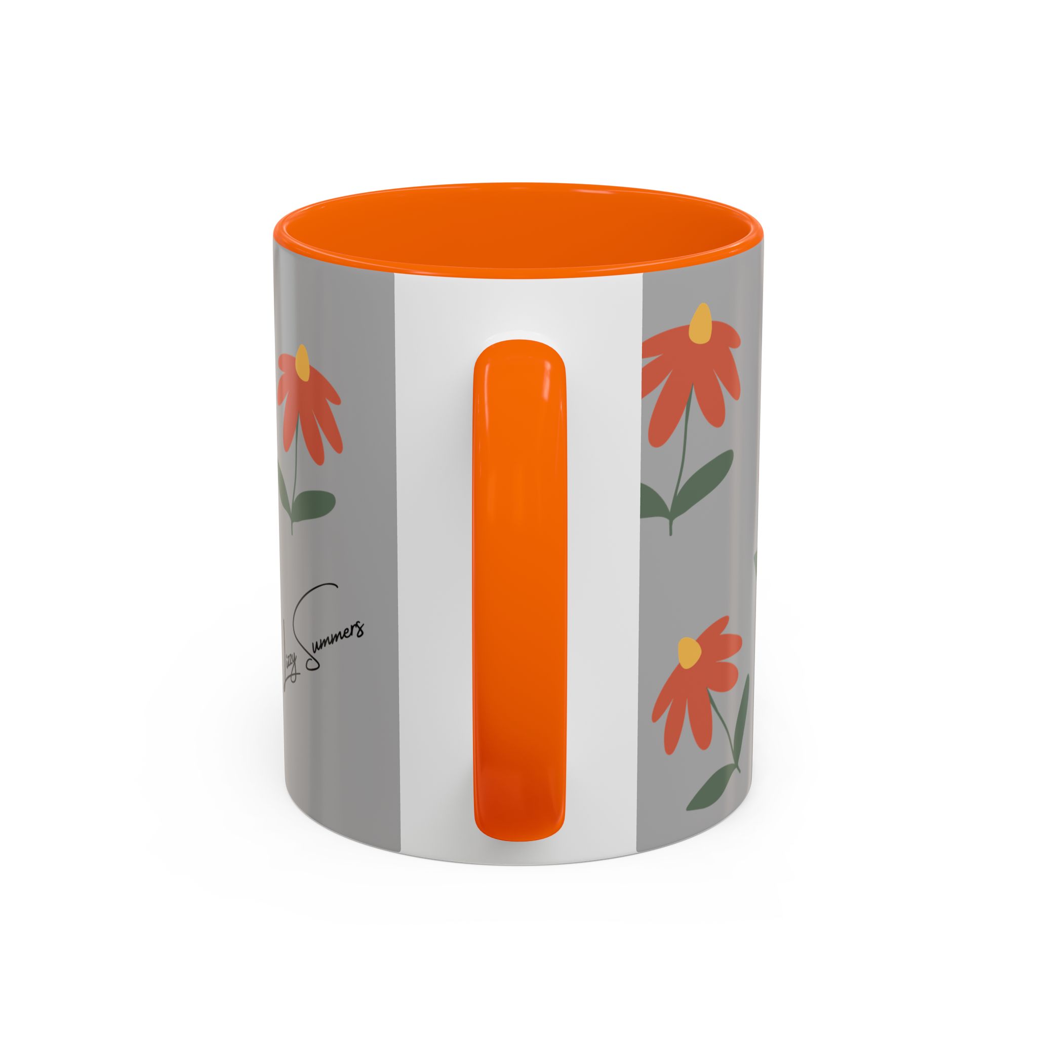 Coffee Mug Lady Reflecting on Gre - Image 28