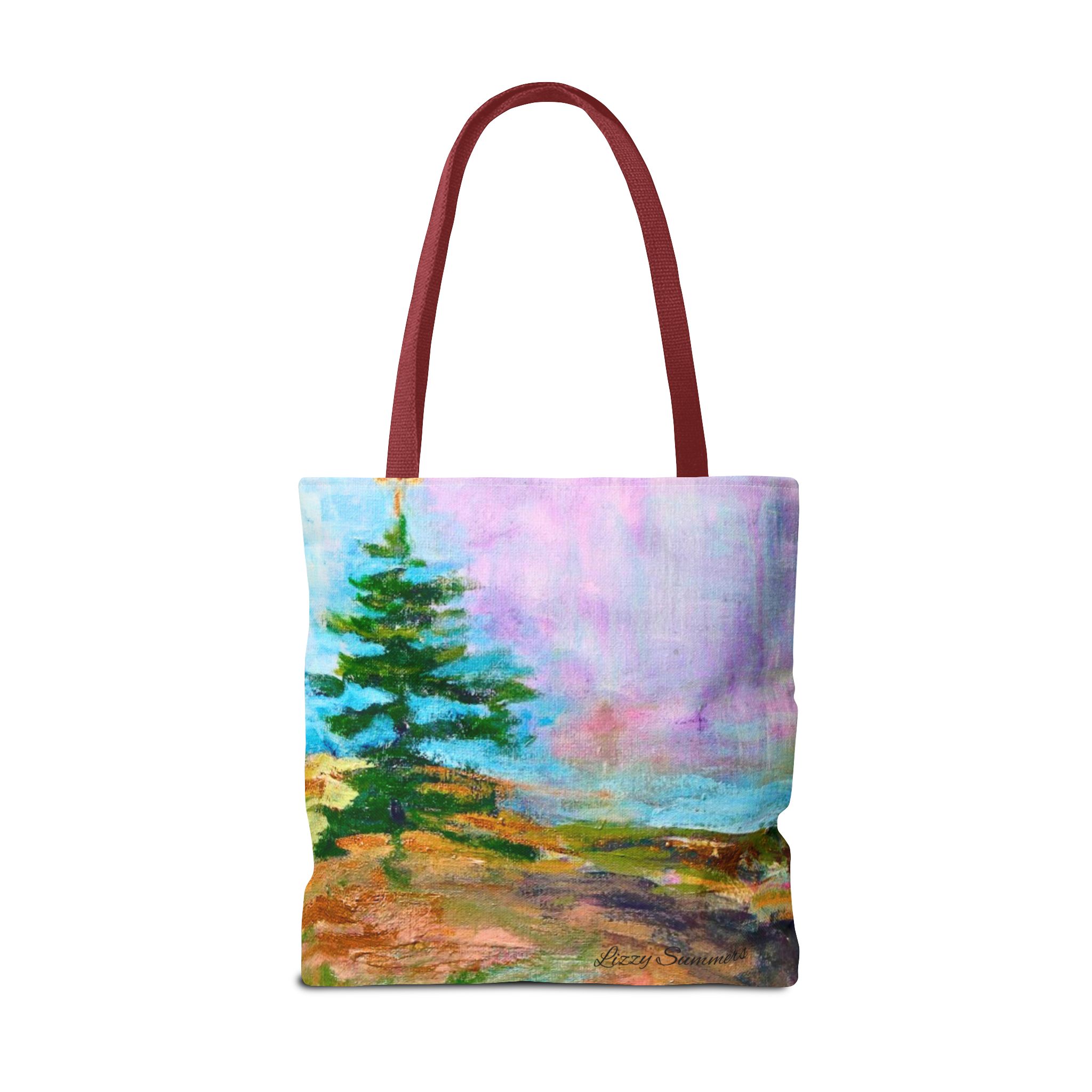 Nature-Inspired Tote Bag with Original Tree Painting by Elisabeth Summers - Image 22