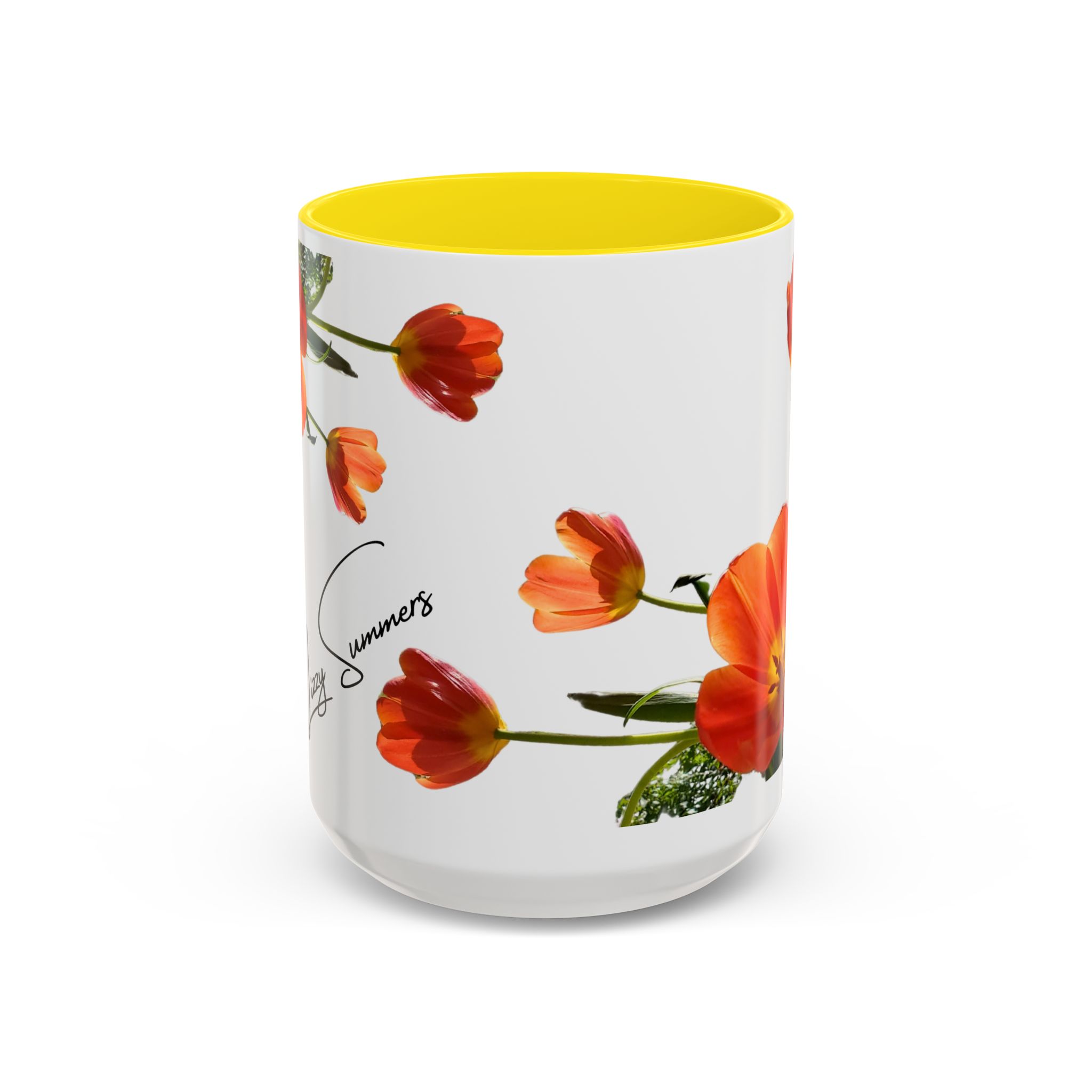 Coffee Mug Tulips on White - Image 29