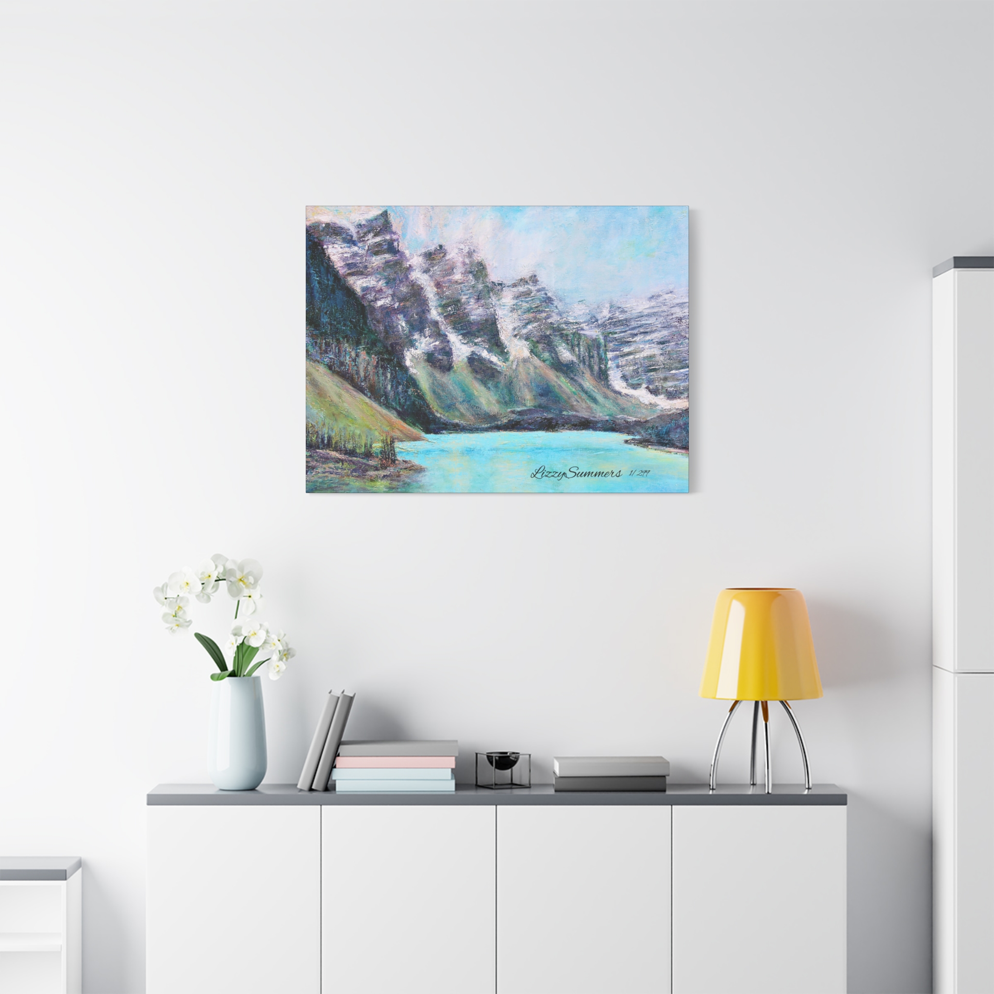 Matte Canvas, Stretched, 1.25" Moraine Lake, Canada - Image 19