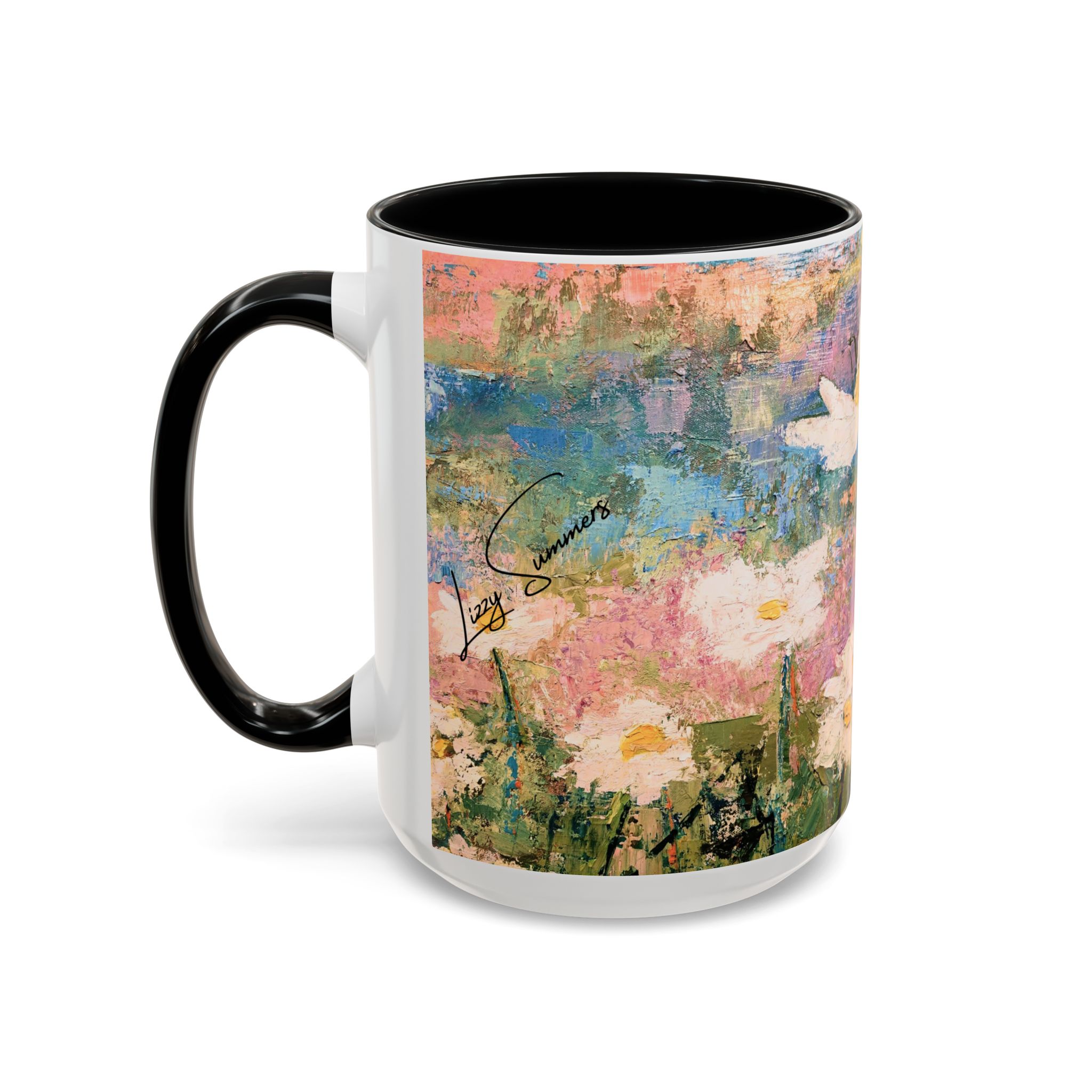 Painted Daisies Accent Coffee Mug - Image 15