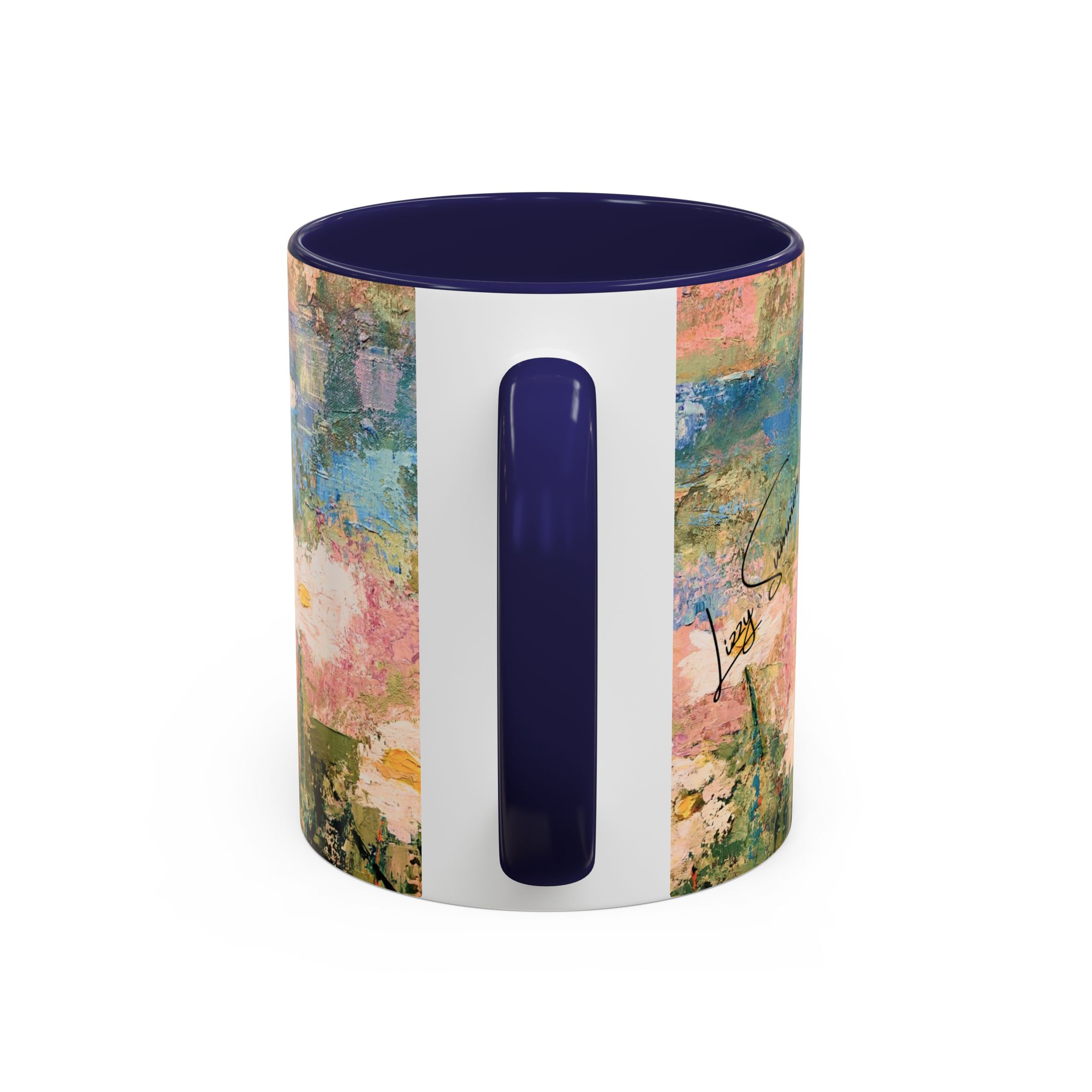 Painted Daisies Accent Coffee Mug - Image 8